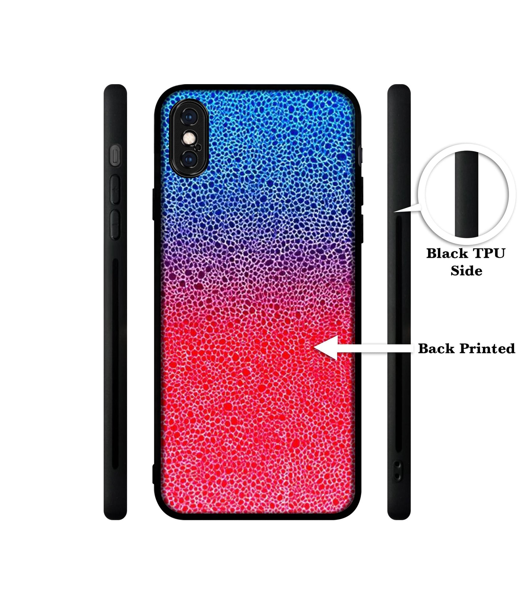 Bubbles Designer 2D Printed Back Case Cover for Apple iPhone X / XS