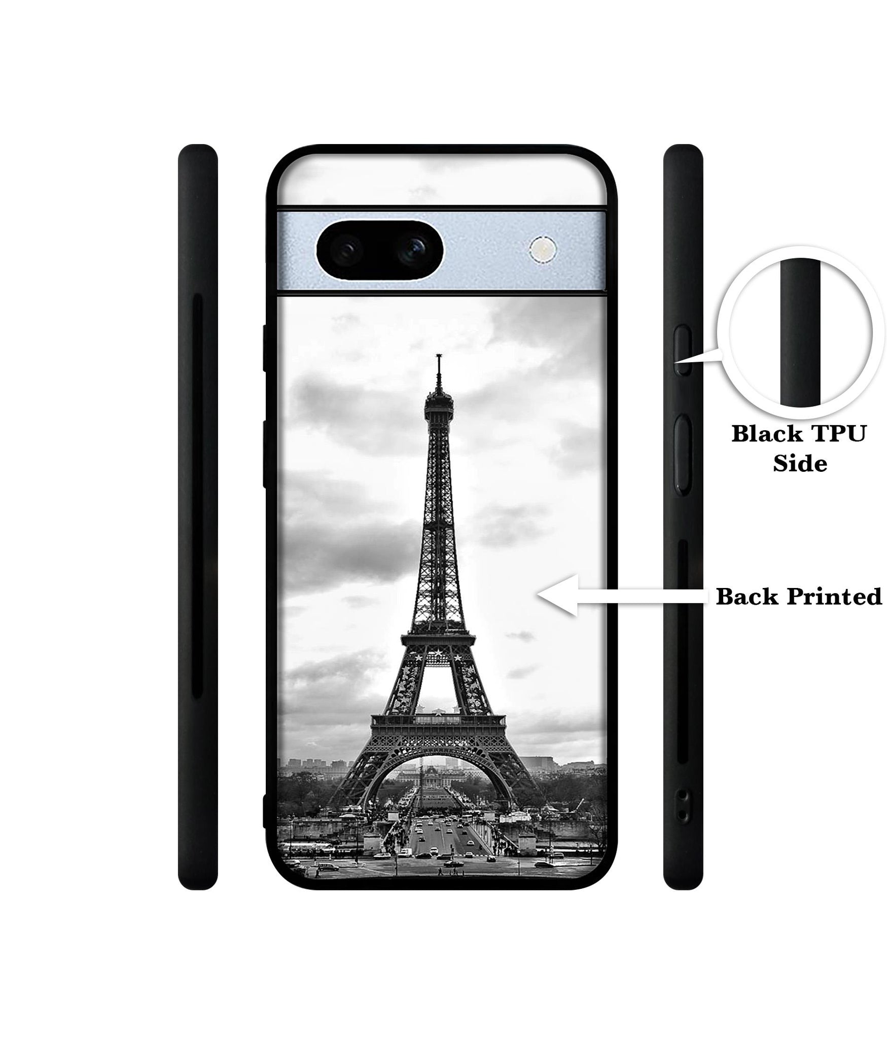 Eiffel Tower Designer 2D Printed Back Case Cover for Google Pixel 7A 5G