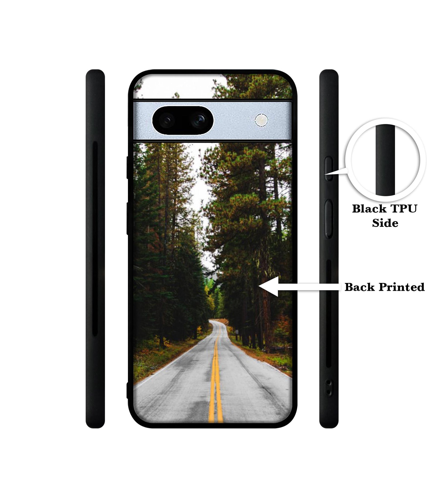 Road Photo Designer 2D Printed Back Case Cover for Google Pixel 7A 5G