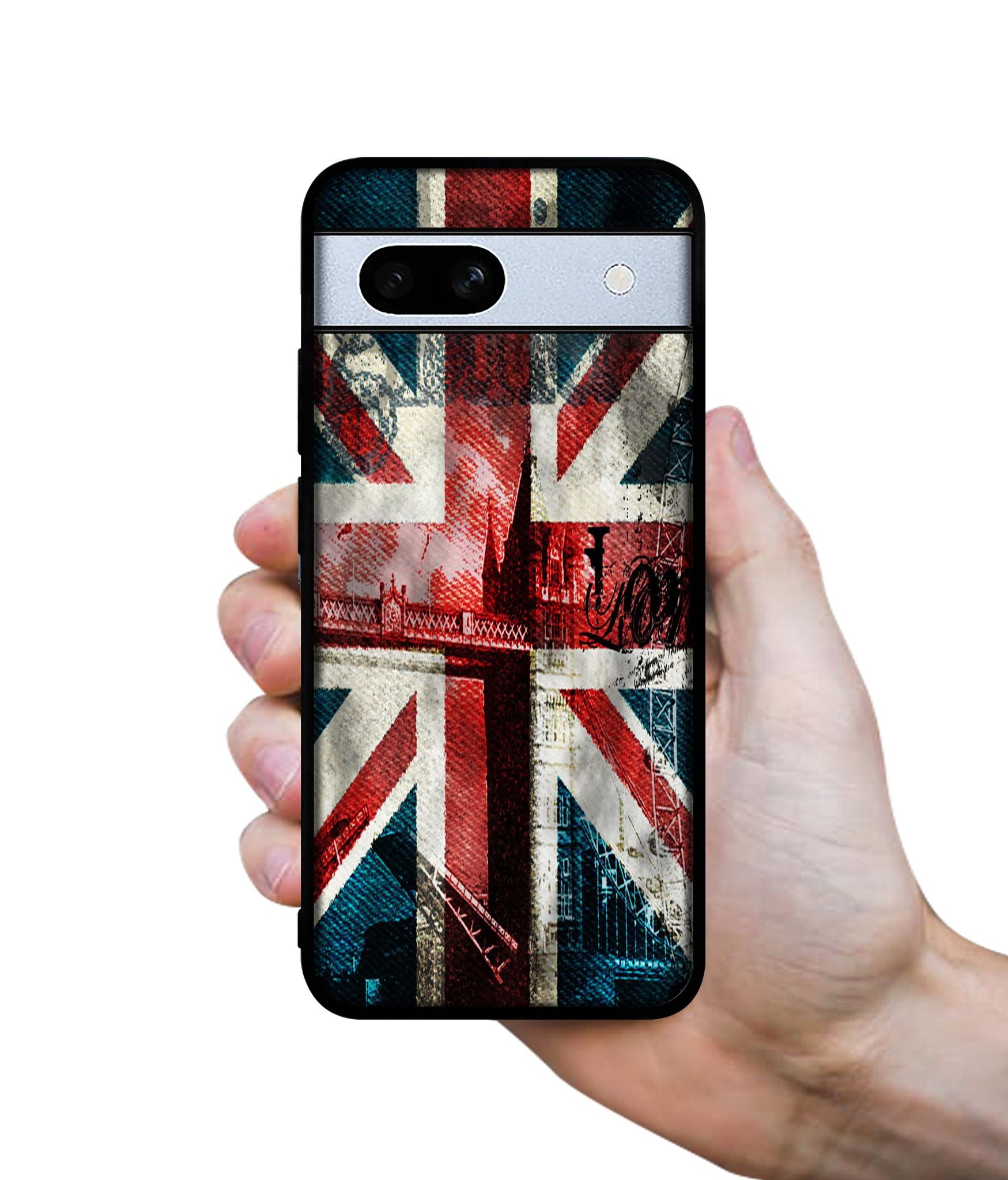 London Flag wallpaper Designer 2D Printed Back Case Cover for Google Pixel 7A 5G