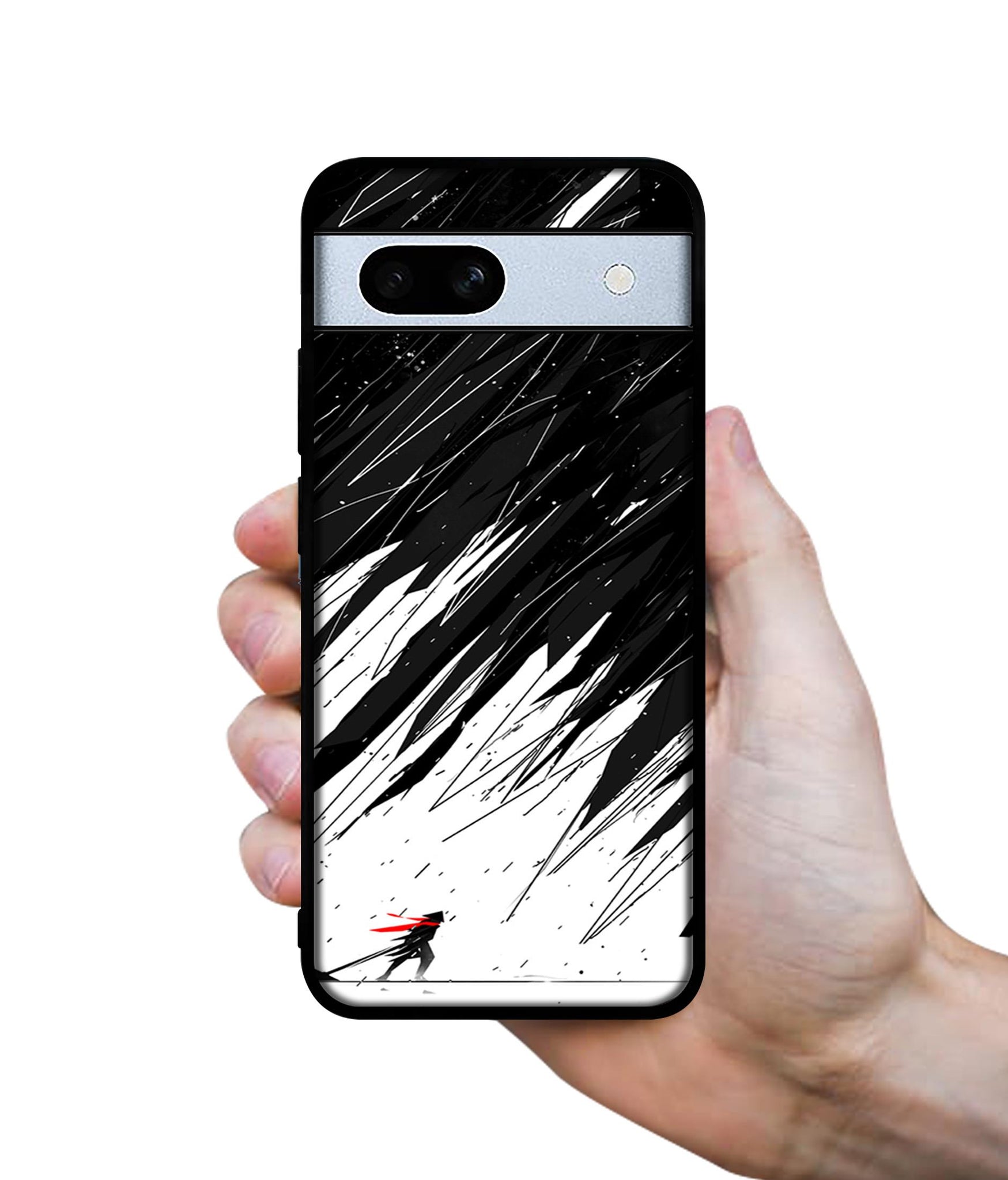 Geometric Strom Designer 2D Printed Back Case Cover for Google Pixel 7A 5G