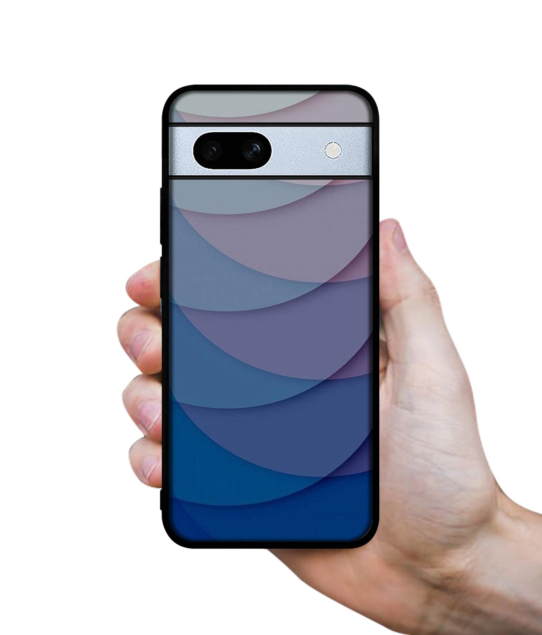 Waves Pattern Print Designer 2D Printed Back Case Cover for Google Pixel 7A 5G