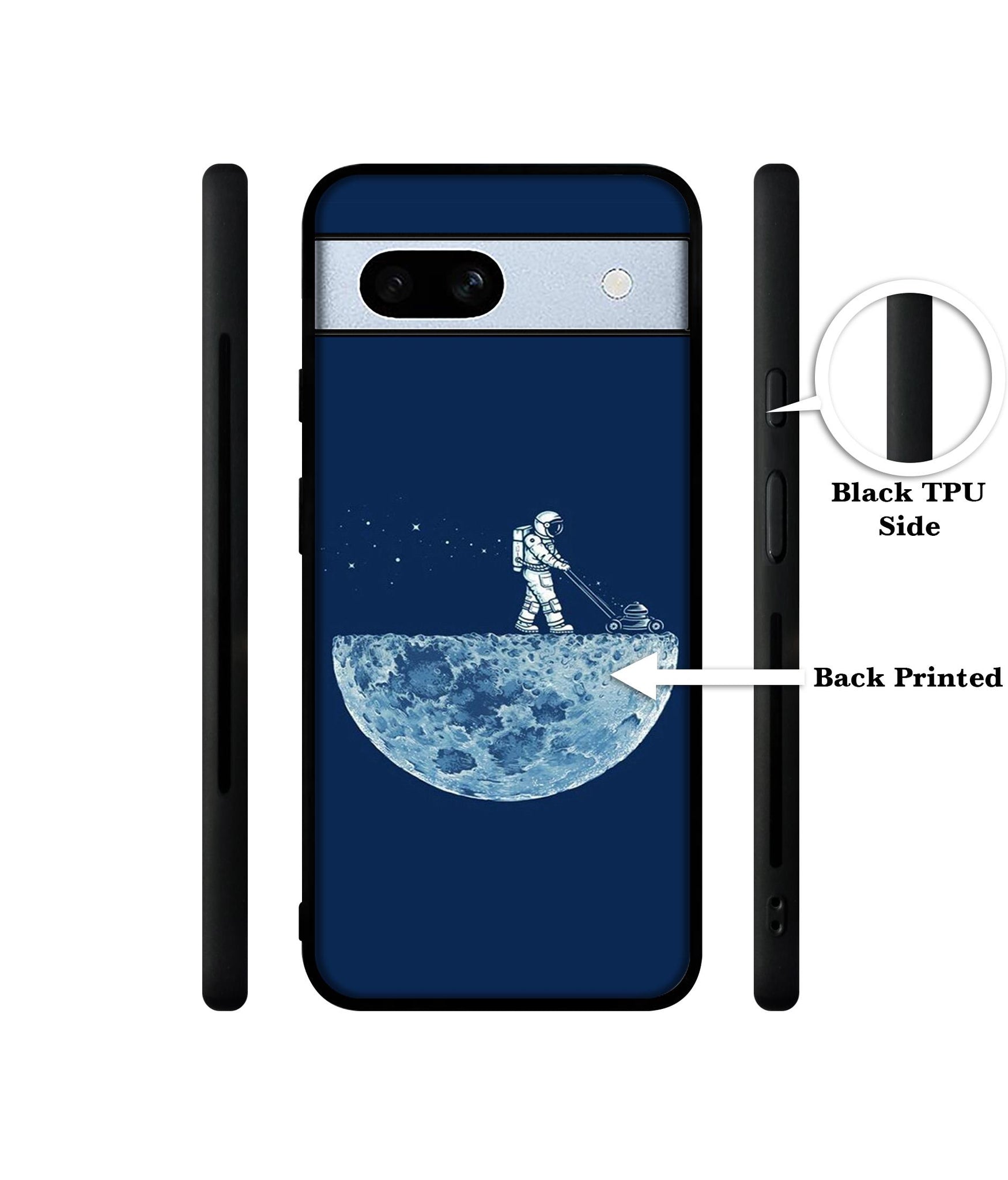Moon Walk Designer 2D Printed Back Case Cover for Google Pixel 7A 5G