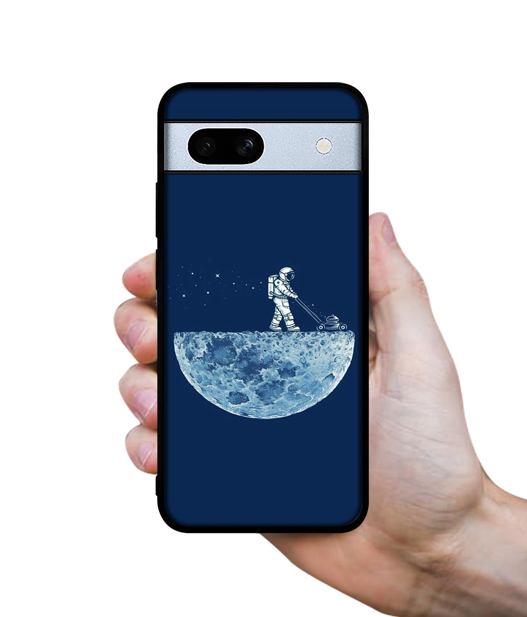 Moon Walk Designer 2D Printed Back Case Cover for Google Pixel 7A 5G