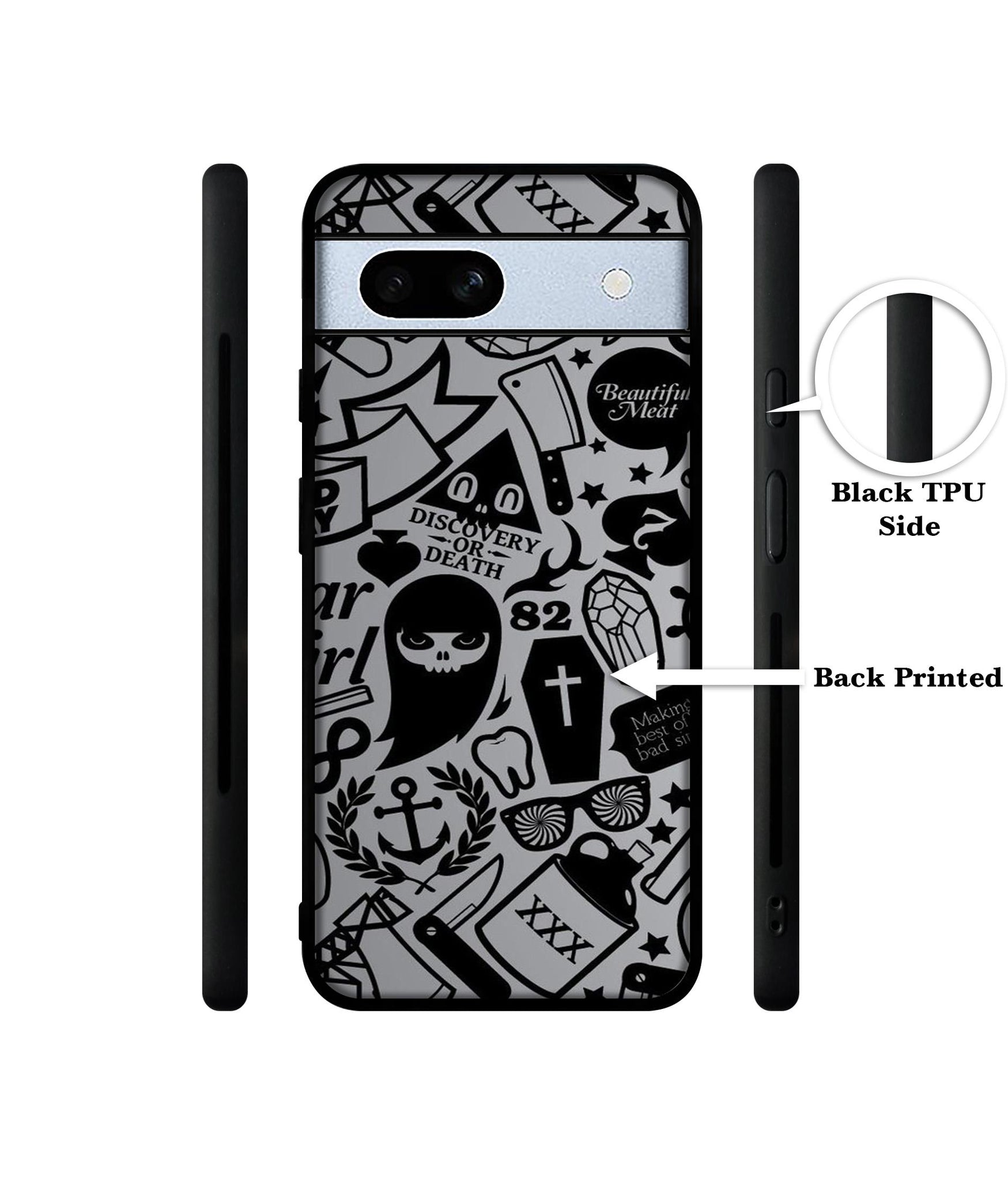 Discover Or Death Designer 2D Printed Back Case Cover for Google Pixel 7A 5G