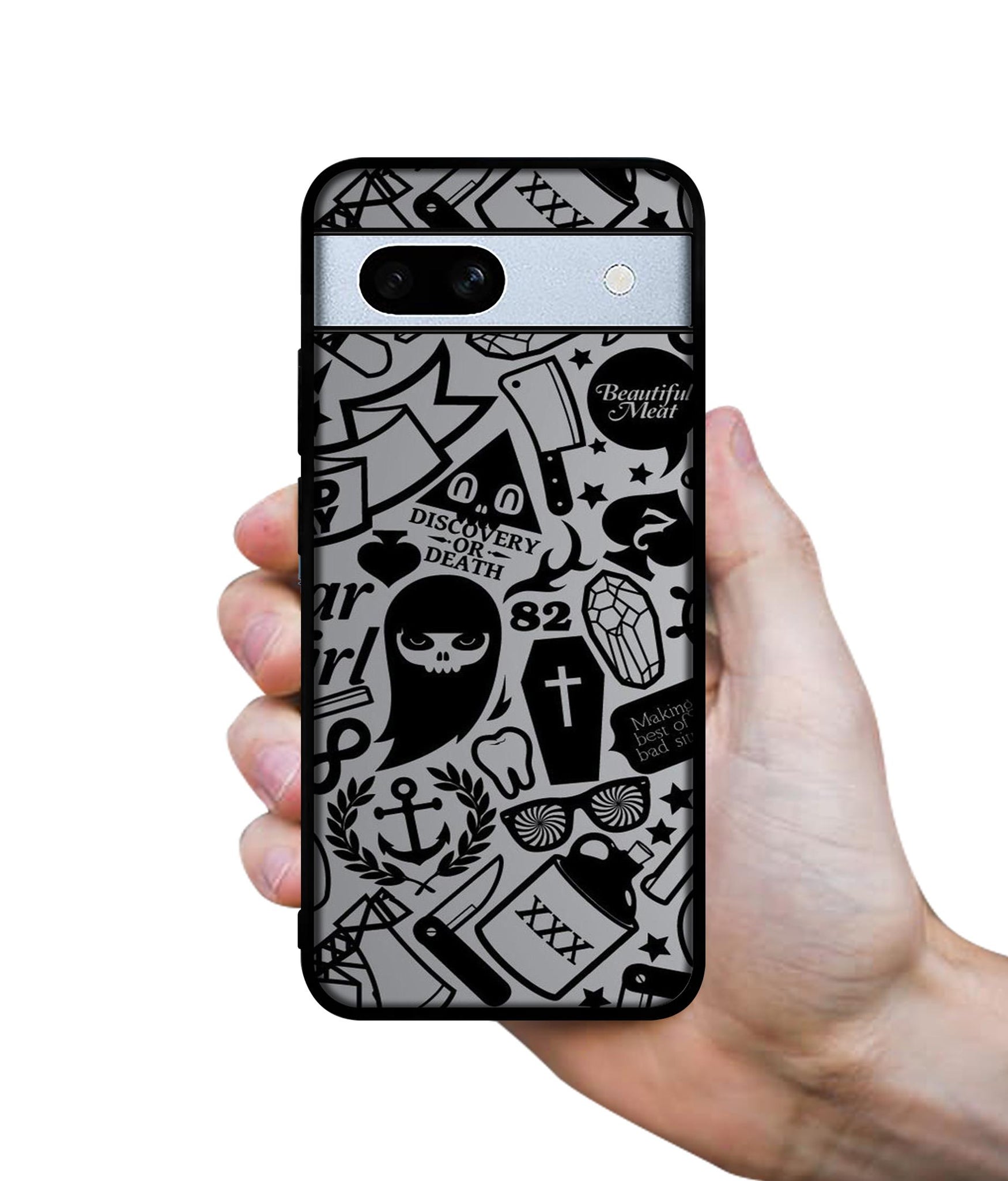 Discover Or Death Designer 2D Printed Back Case Cover for Google Pixel 7A 5G