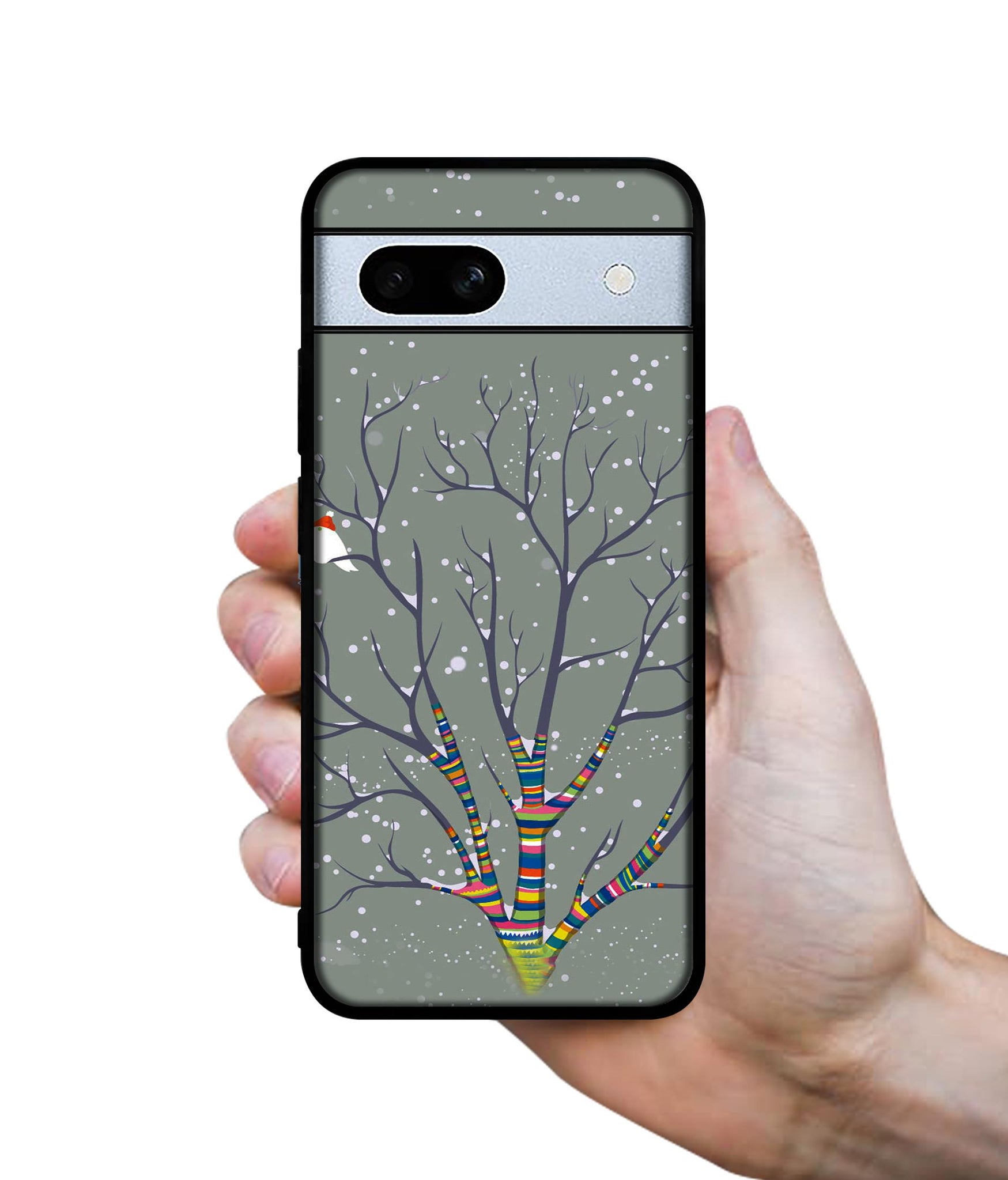 Winter Pattern Print Designer 2D Printed Back Case Cover for Google Pixel 7A 5G