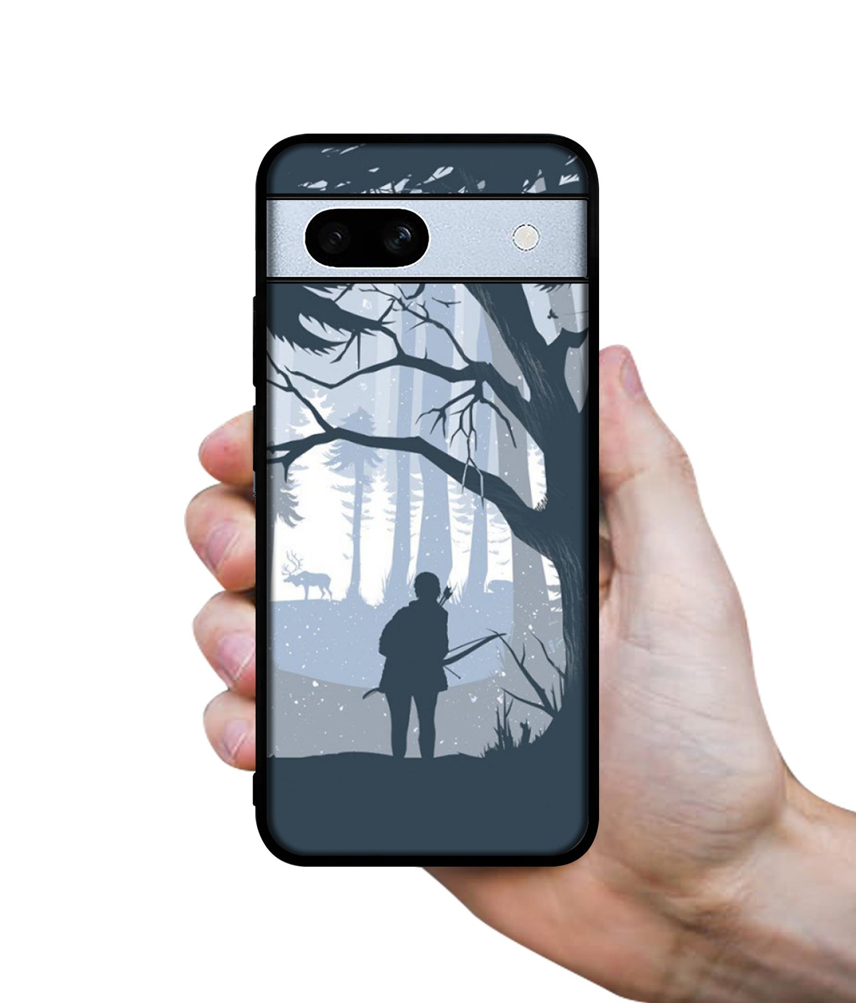 Hunter Designer 2D Printed Back Case Cover for Google Pixel 7A 5G