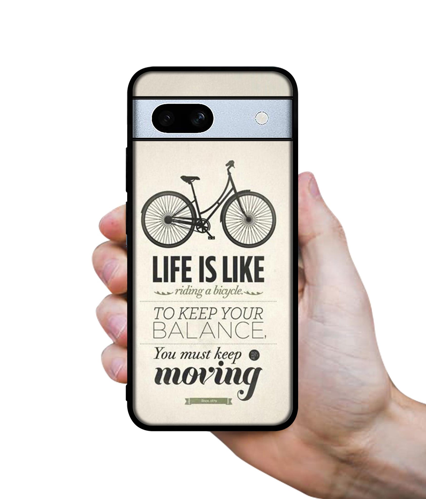 Life is Like Moving Designer 2D Printed Back Case Cover for Google Pixel 7A 5G