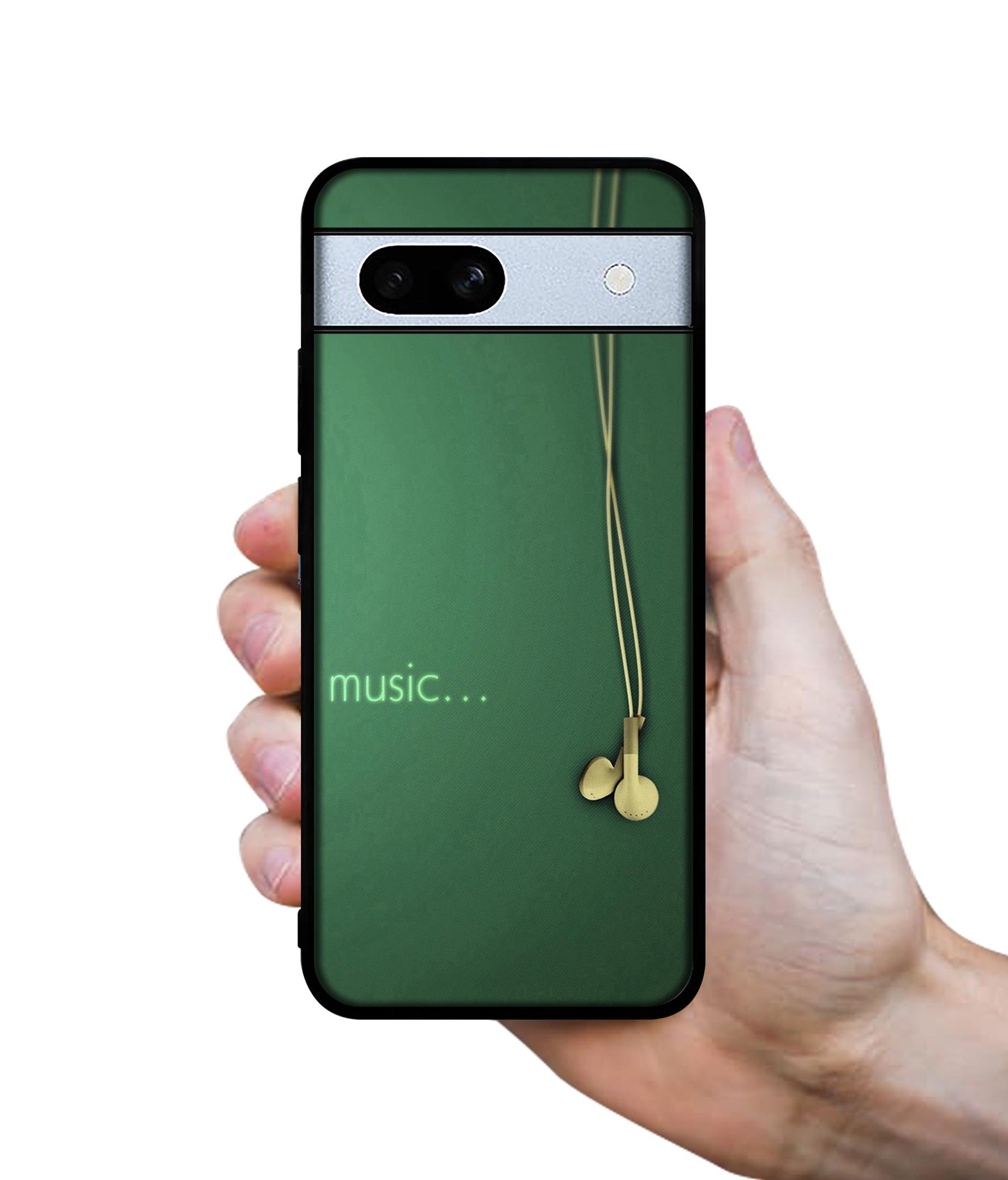 Headphone Music Designer 2D Printed Back Case Cover for Google Pixel 7A 5G