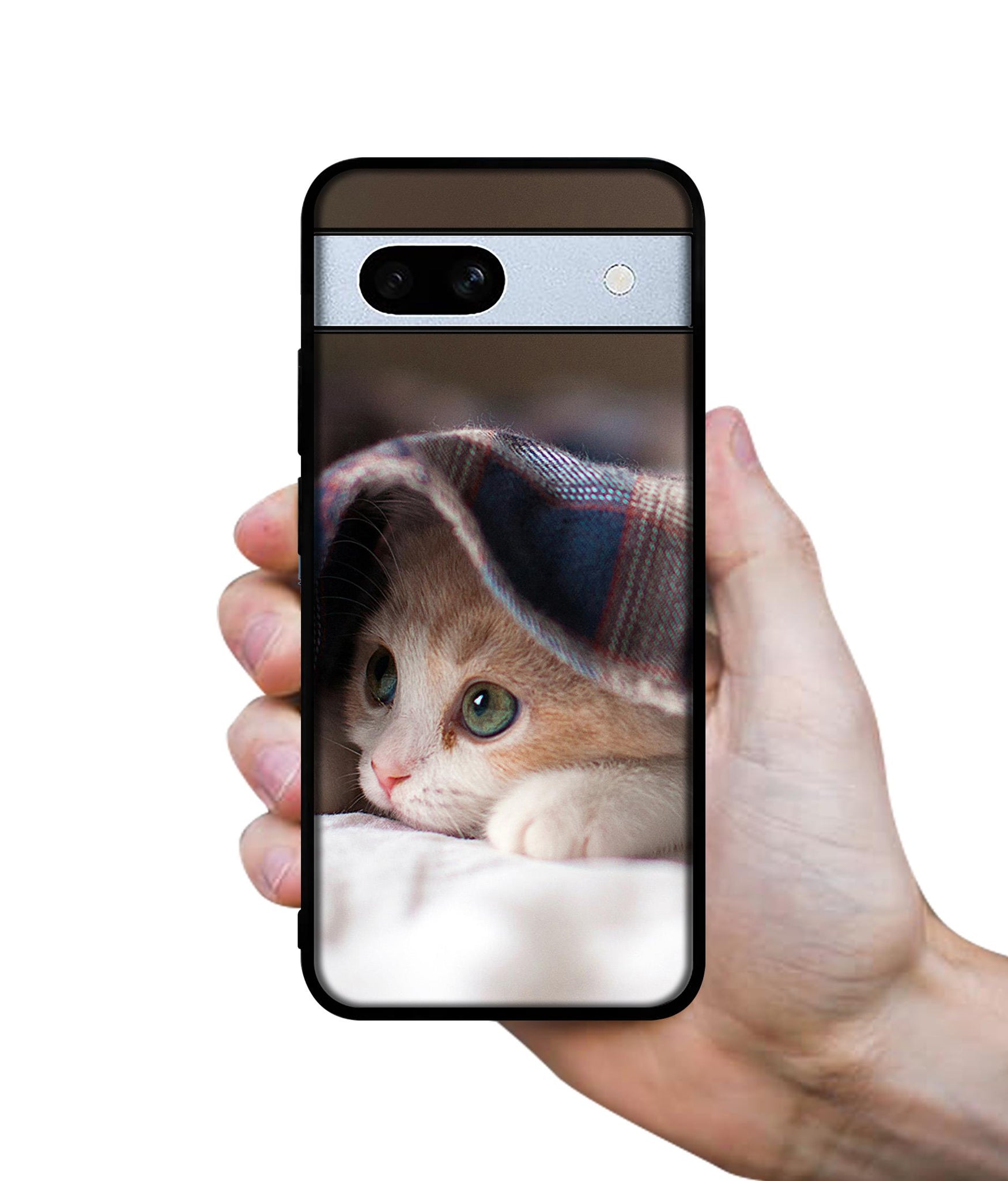 Sleepy Kitten Designer 2D Printed Back Case Cover for Google Pixel 7A 5G