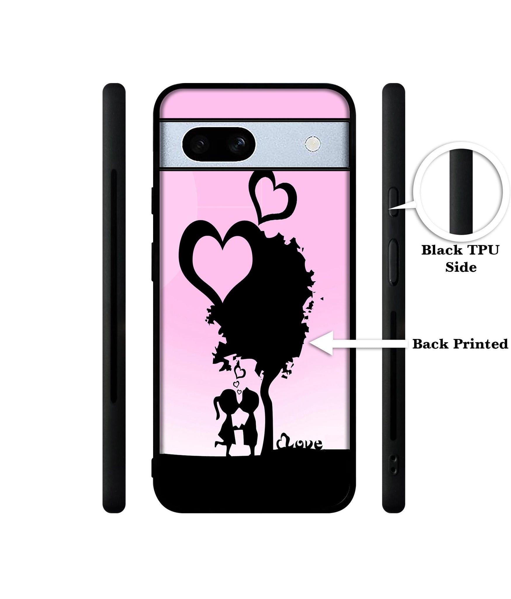 Sweet Love Designer 2D Printed Back Case Cover for Google Pixel 7A 5G