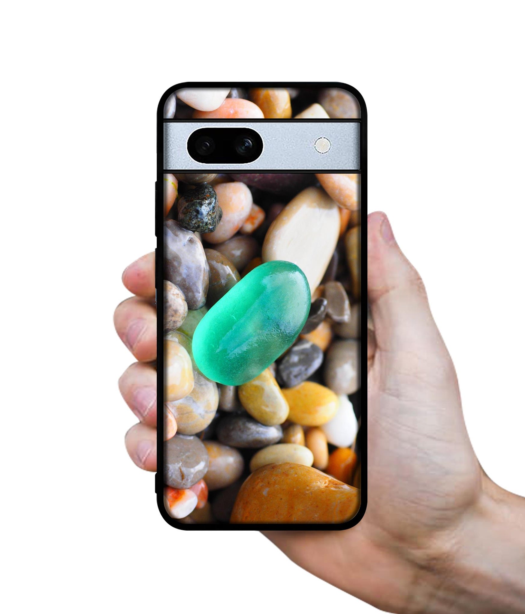 Sea Stones Designer 2D Printed Back Case Cover for Google Pixel 7A 5G