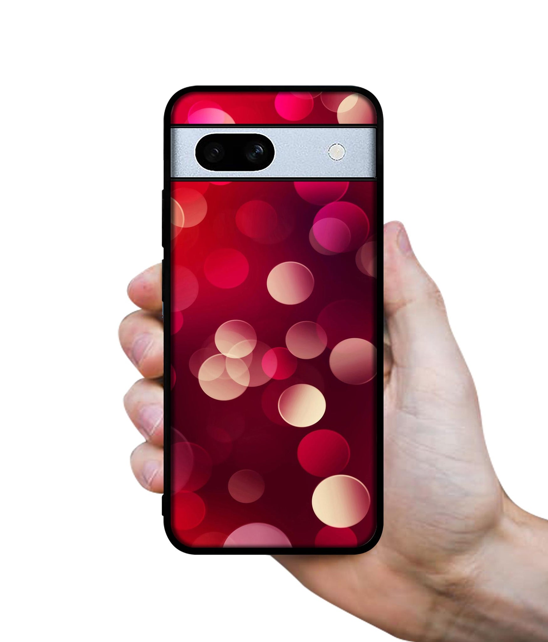 3D Circles Designer 2D Printed Back Case Cover for Google Pixel 7A 5G