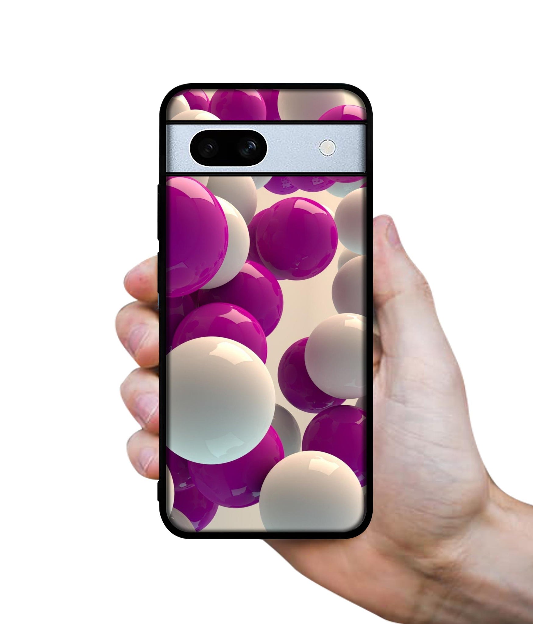 3D Balloons Designer 2D Printed Back Case Cover for Google Pixel 7A 5G