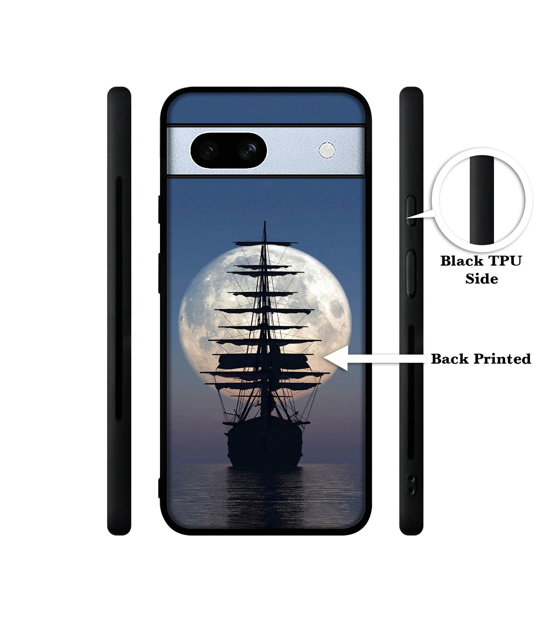 Sea Sunset Designer 2D Printed Back Case Cover for Google Pixel 7A 5G