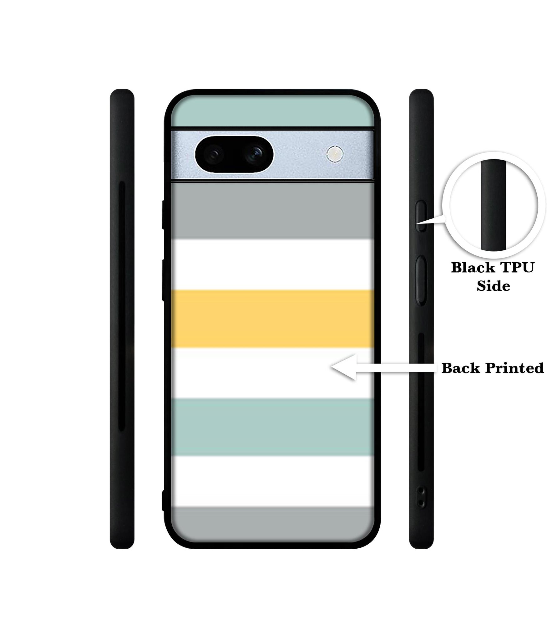 Line Texture Designer 2D Printed Back Case Cover for Google Pixel 7A 5G