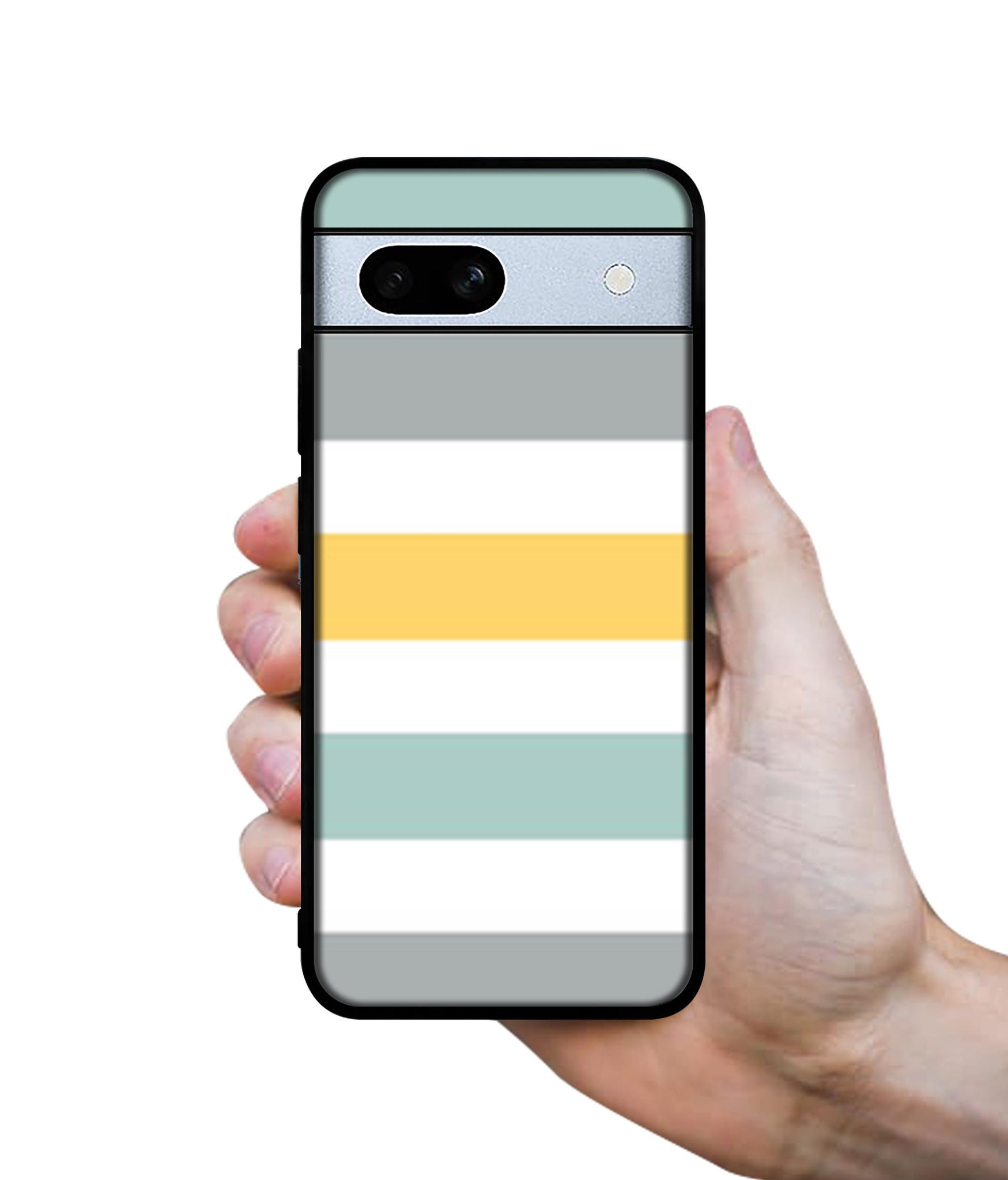 Line Texture Designer 2D Printed Back Case Cover for Google Pixel 7A 5G