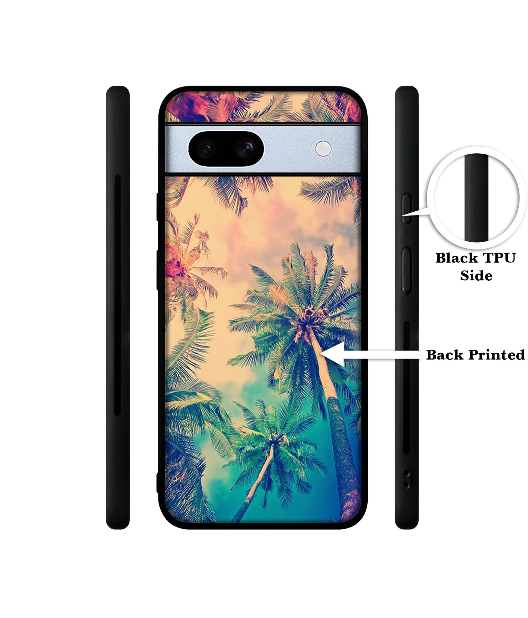 Trees Designer 2D Printed Back Case Cover for Google Pixel 7A 5G