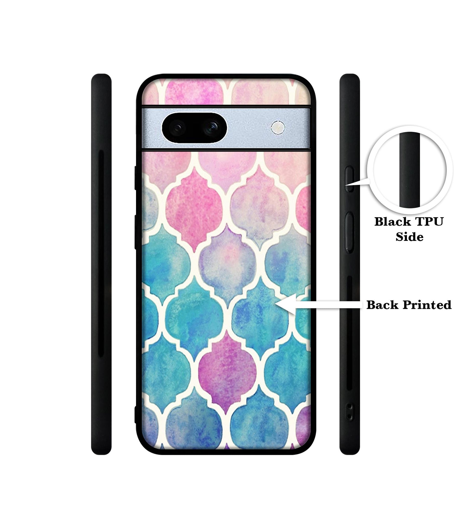 Patterns Art Designer 2D Printed Back Case Cover for Google Pixel 7A 5G