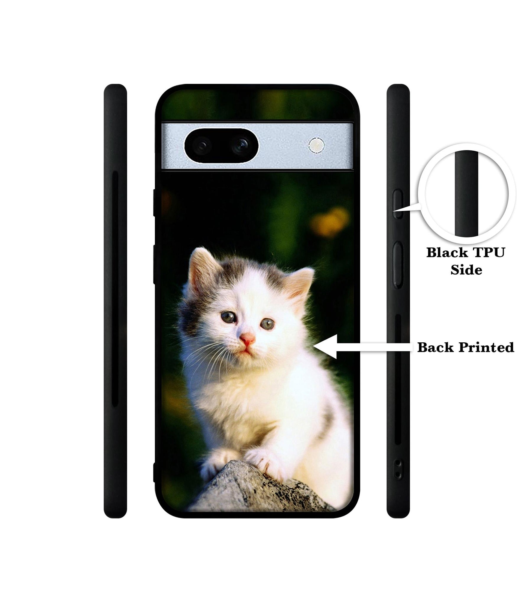 Sweet Cat Designer 2D Printed Back Case Cover for Google Pixel 7A 5G