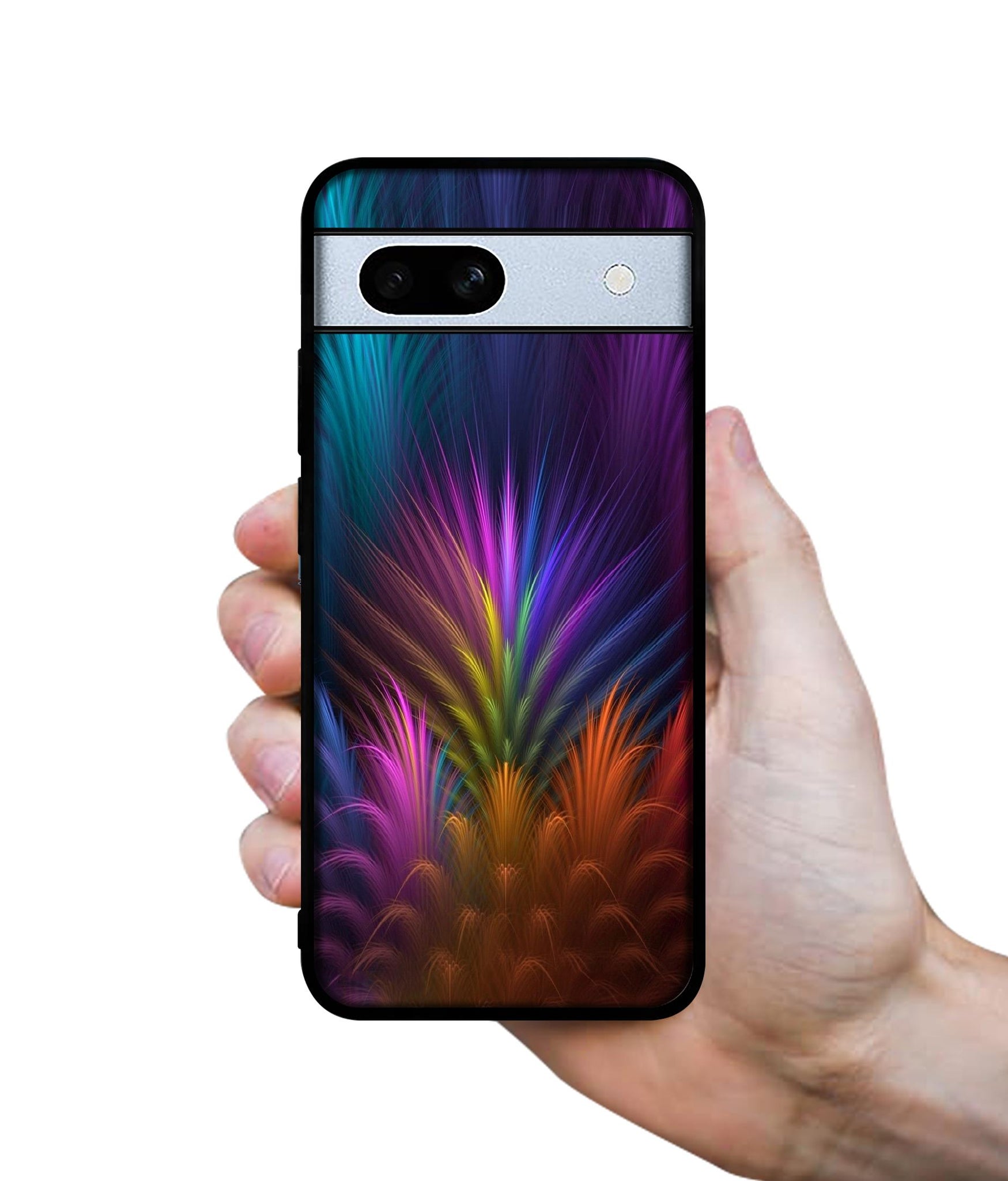 Multicoloured Designer 2D Printed Back Case Cover for Google Pixel 7A 5G