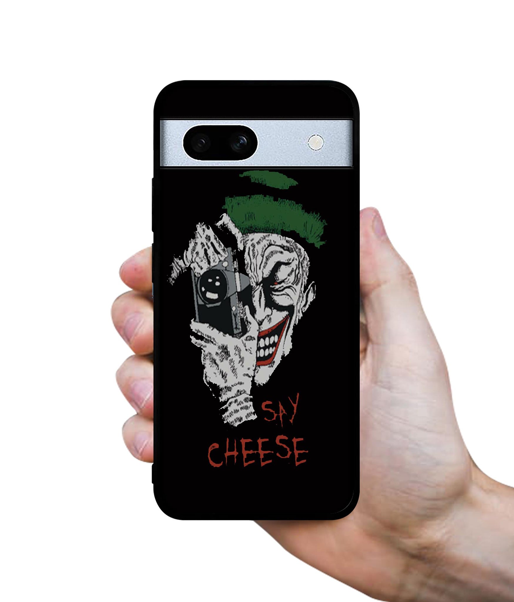 Joker Say Cheese Designer 2D Printed Back Case Cover for Google Pixel 7A 5G