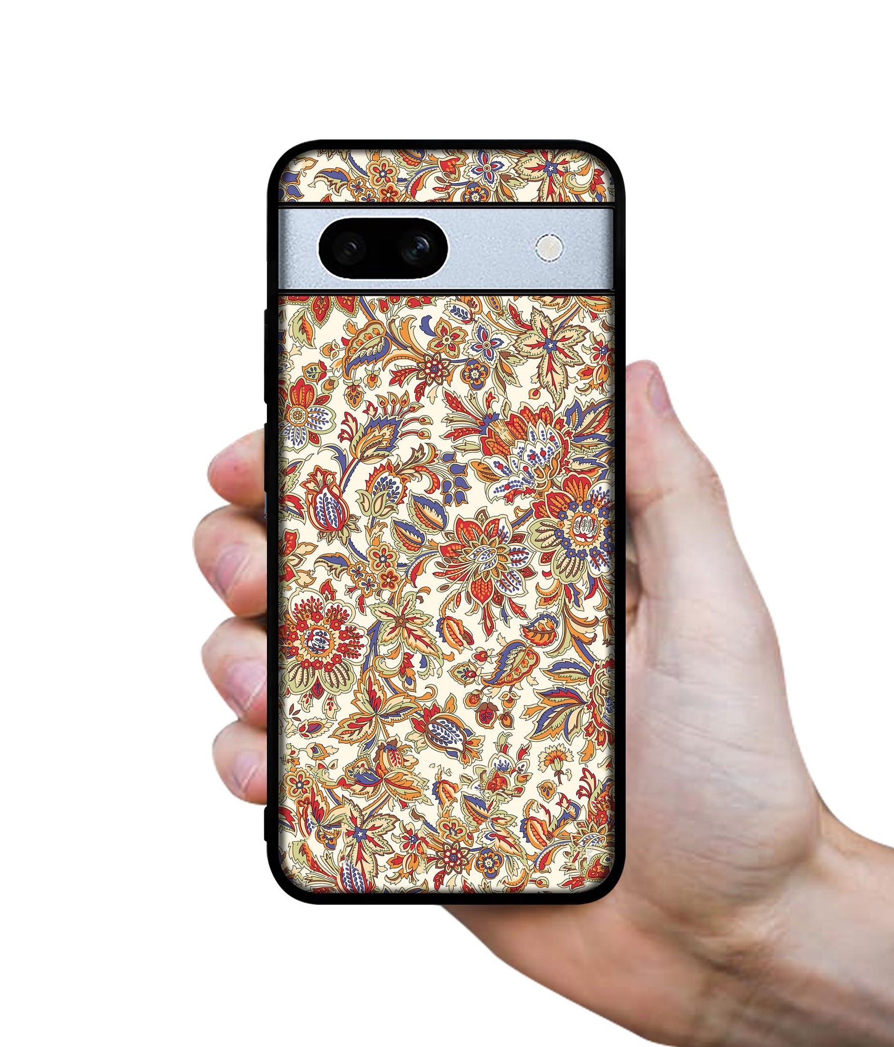 Floral Designer 2D Printed Back Case Cover for Google Pixel 7A 5G