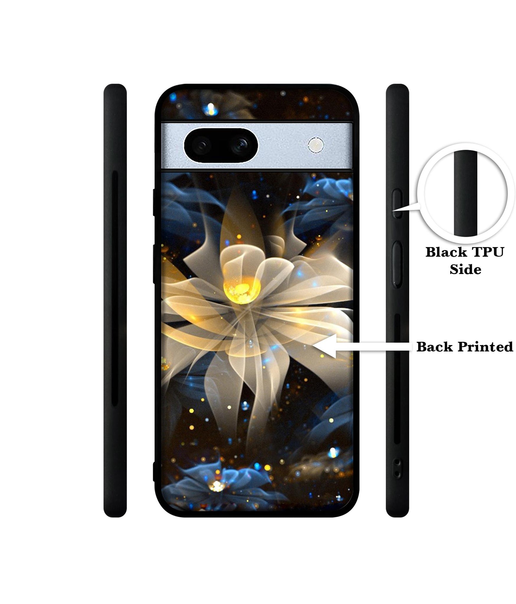 Art Flower Designer 2D Printed Back Case Cover for Google Pixel 7A 5G