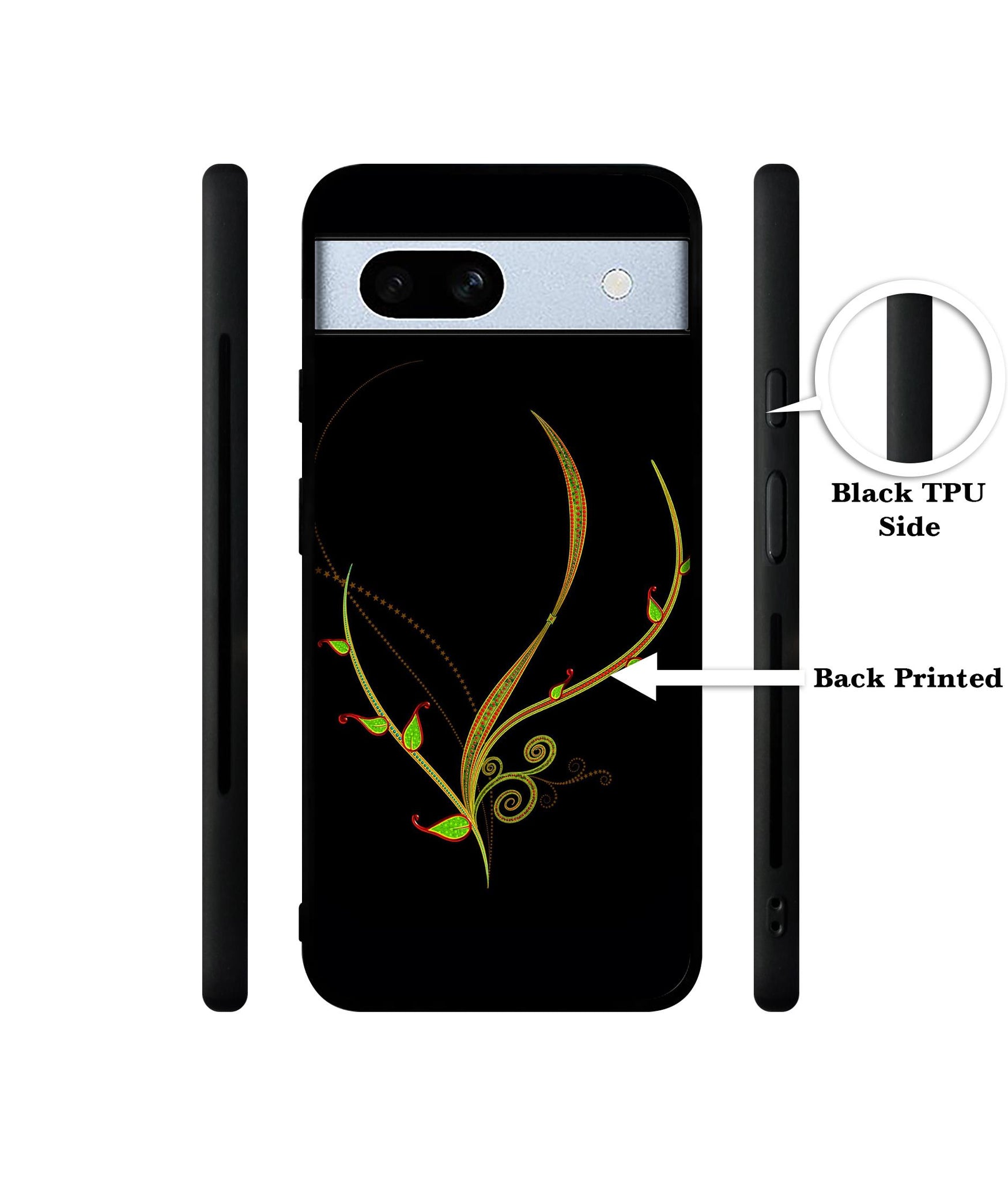 Yellow Pattern Designer 2D Printed Back Case Cover for Google Pixel 7A 5G