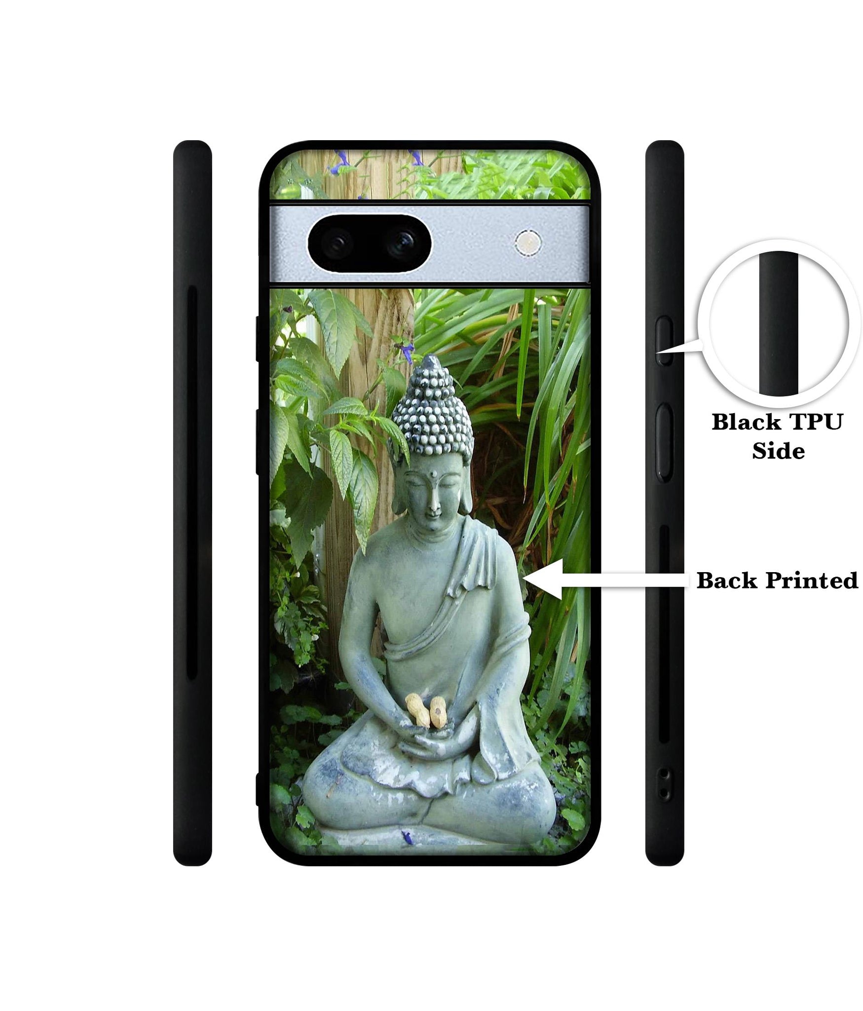 Buddhism Designer 2D Printed Back Case Cover for Google Pixel 7A 5G