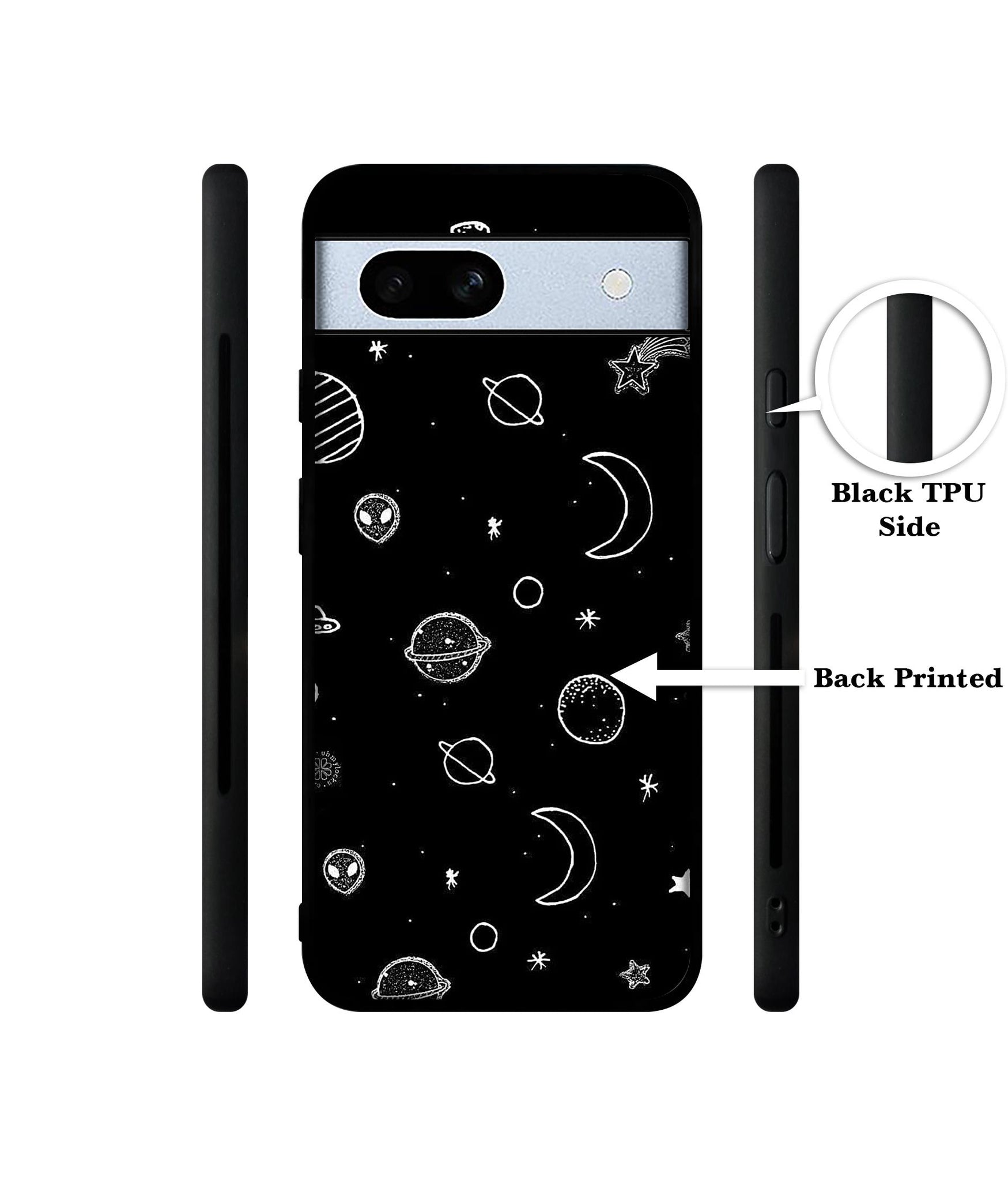 Space Stars Universe Designer 2D Printed Back Case Cover for Google Pixel 7A 5G