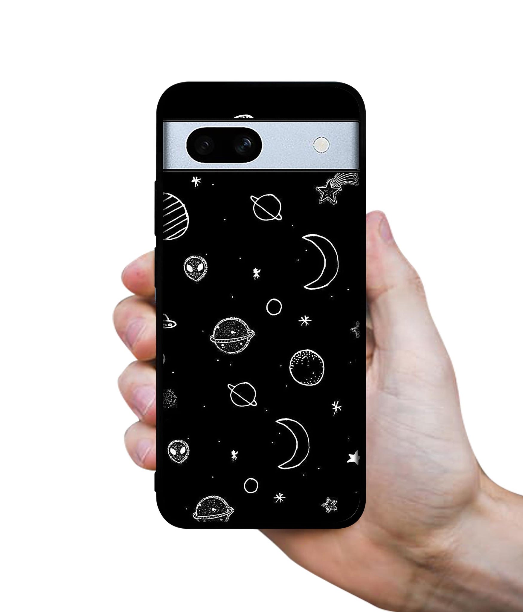 Space Stars Universe Designer 2D Printed Back Case Cover for Google Pixel 7A 5G