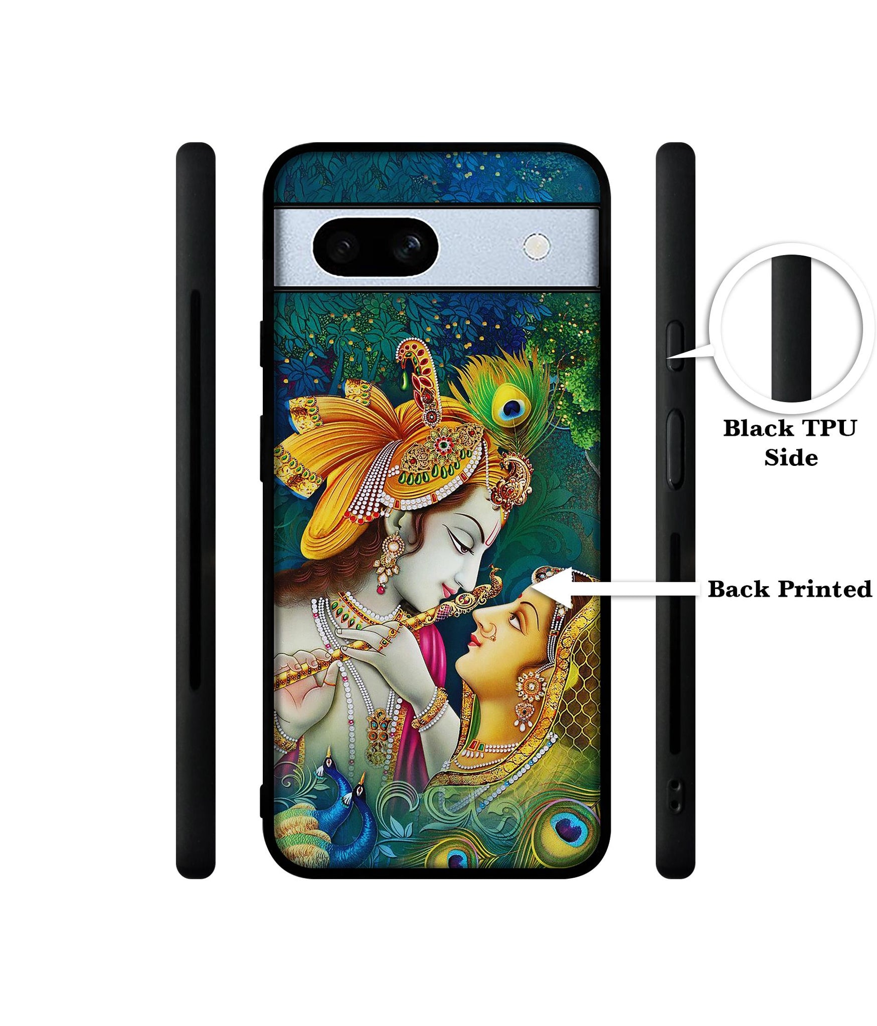 Radha Kishan Love Designer 2D Printed Back Case Cover for Google Pixel 7A 5G