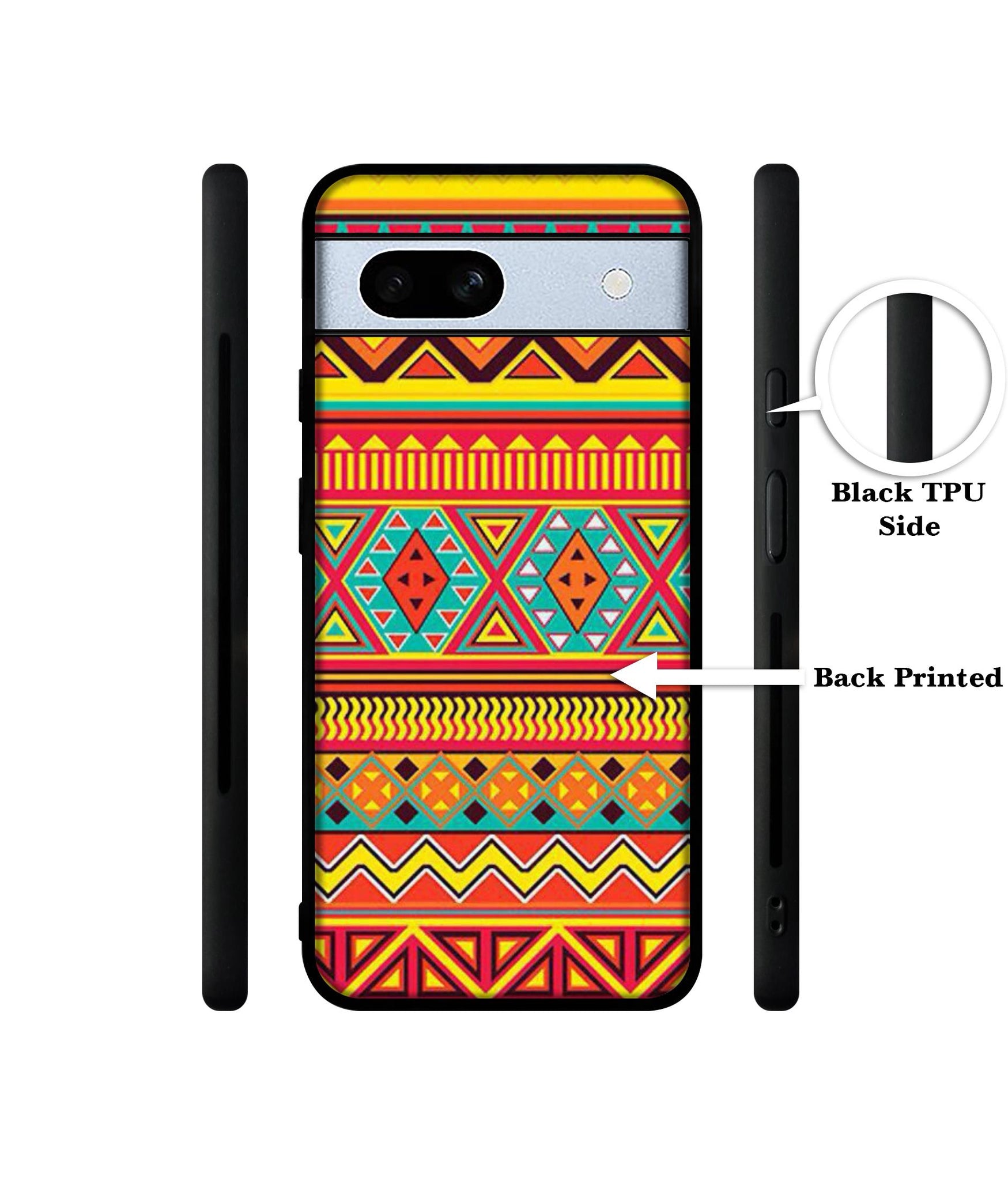 Artistic Rangoli Designer 2D Printed Back Case Cover for Google Pixel 7A 5G