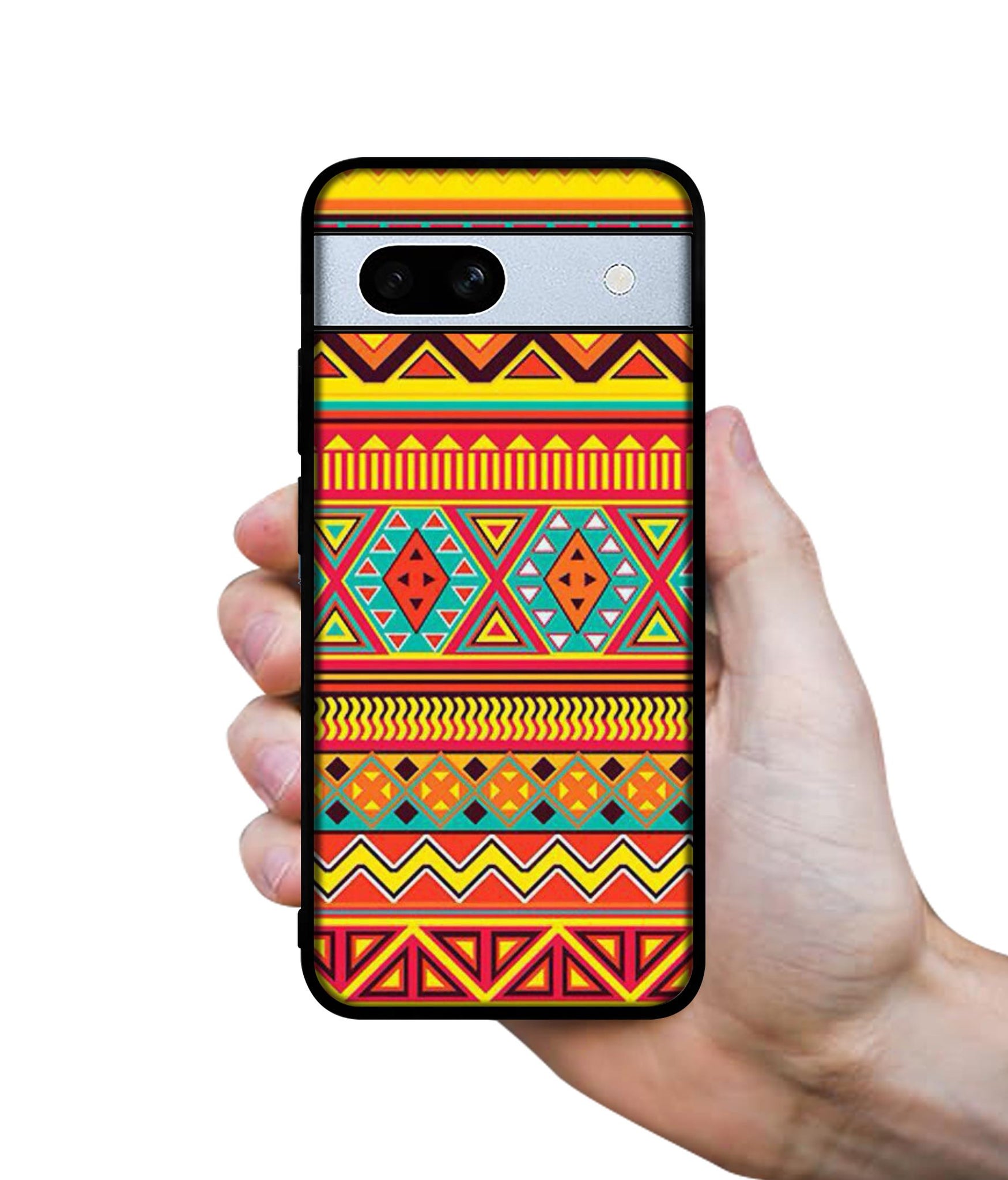 Artistic Rangoli Designer 2D Printed Back Case Cover for Google Pixel 7A 5G