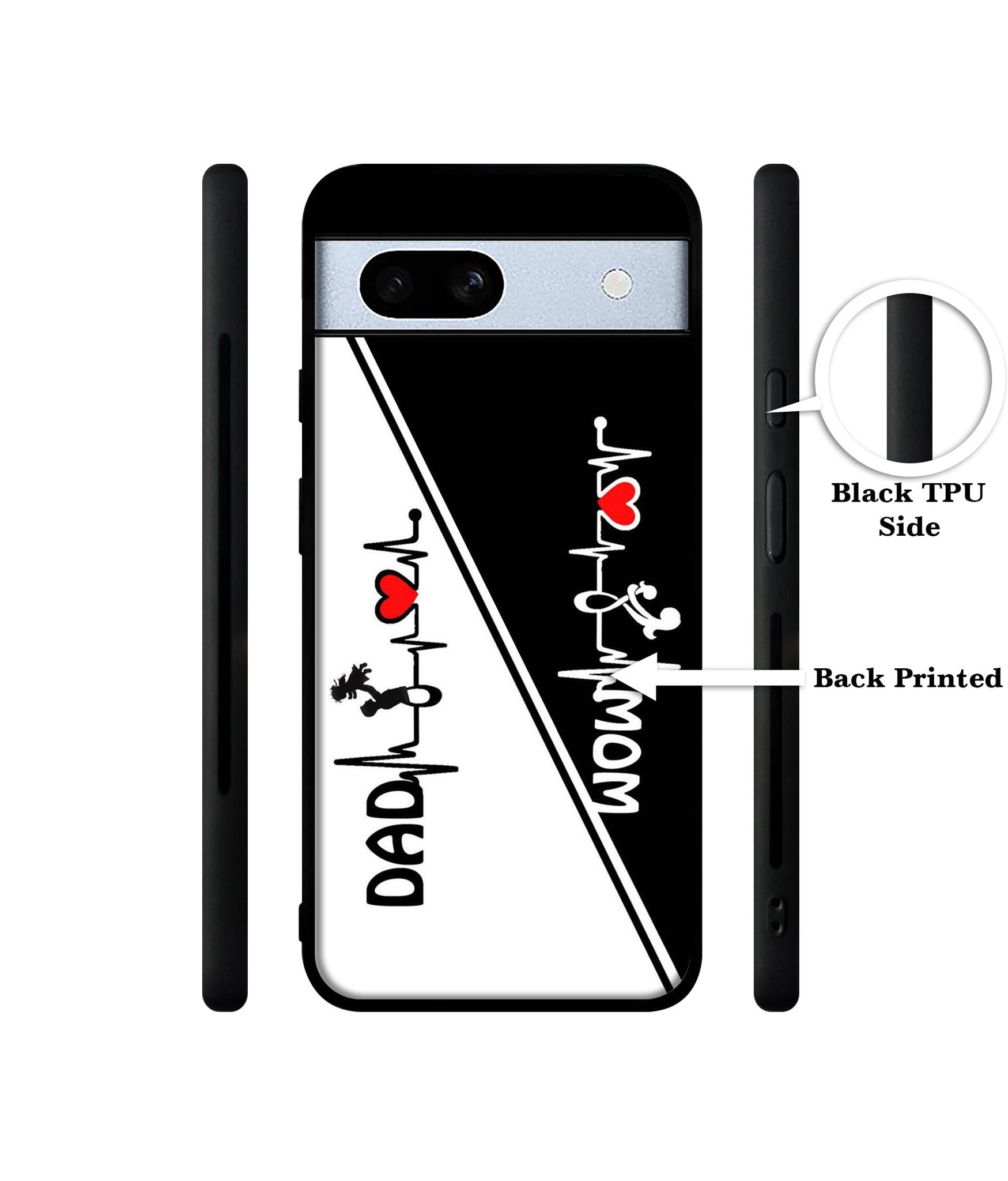 Mom and Dad Lover Designer 2D Printed Back Case Cover for Google Pixel 7A 5G