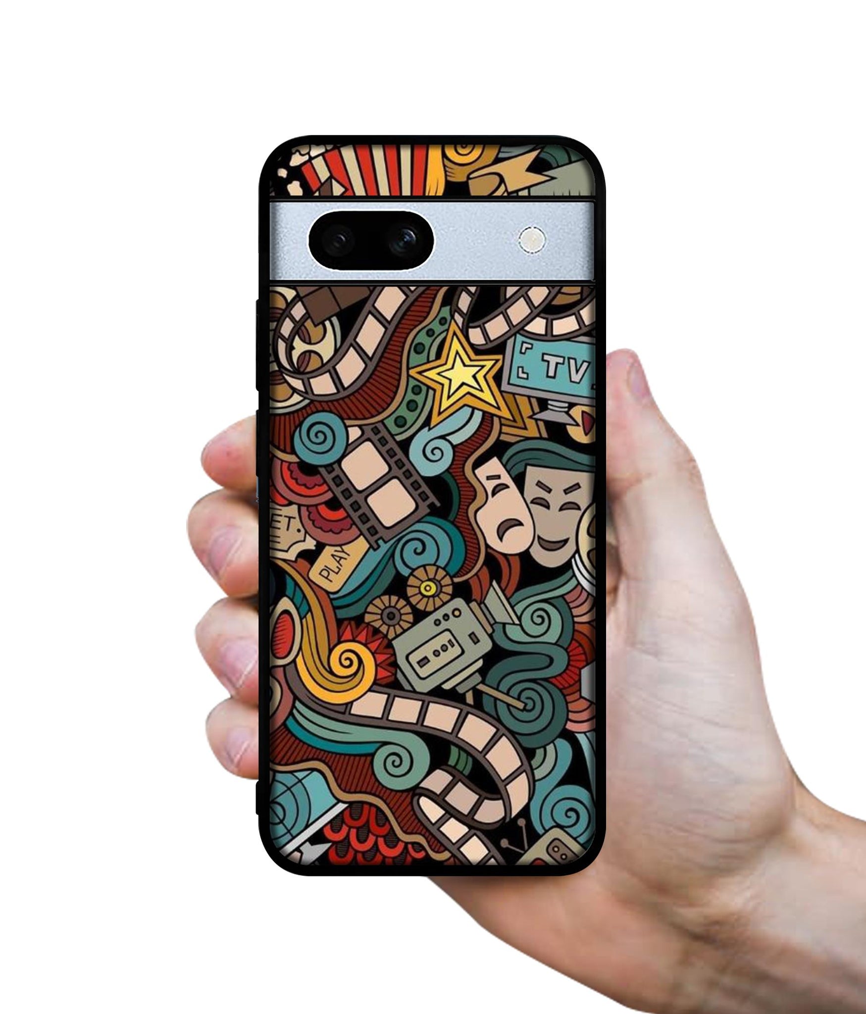 Movies Designer 2D Printed Back Case Cover for Google Pixel 7A 5G