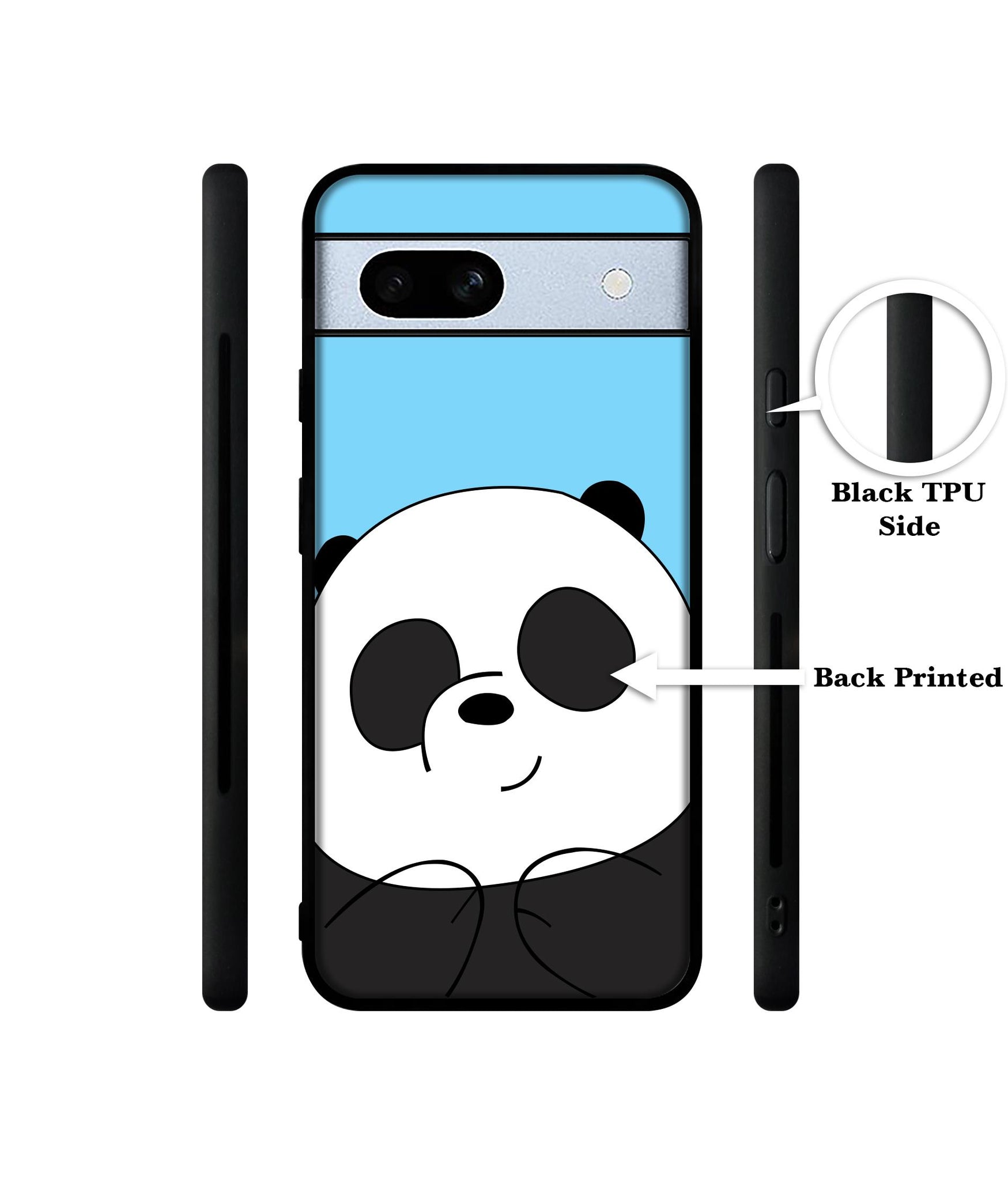 Cute Panda Designer 2D Printed Back Case Cover for Google Pixel 7A 5G
