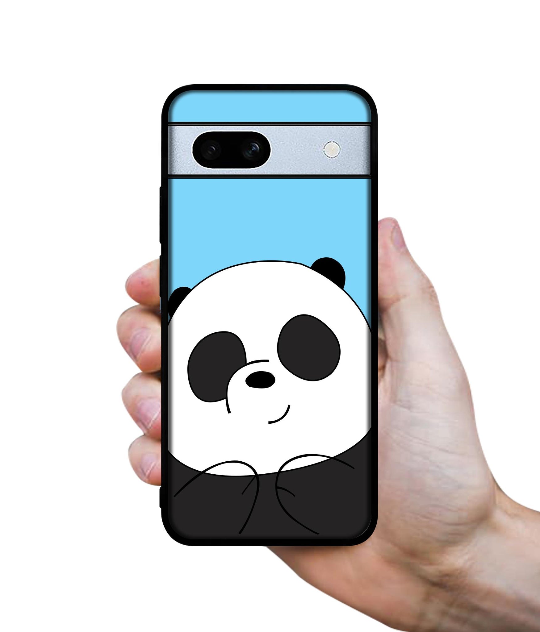 Cute Panda Designer 2D Printed Back Case Cover for Google Pixel 7A 5G