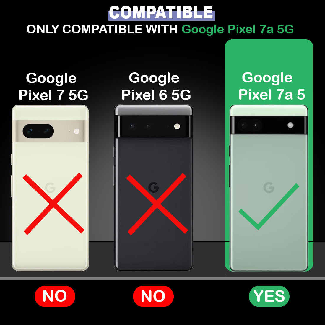 3D Balloons Designer 2D Printed Back Case Cover for Google Pixel 7A 5G