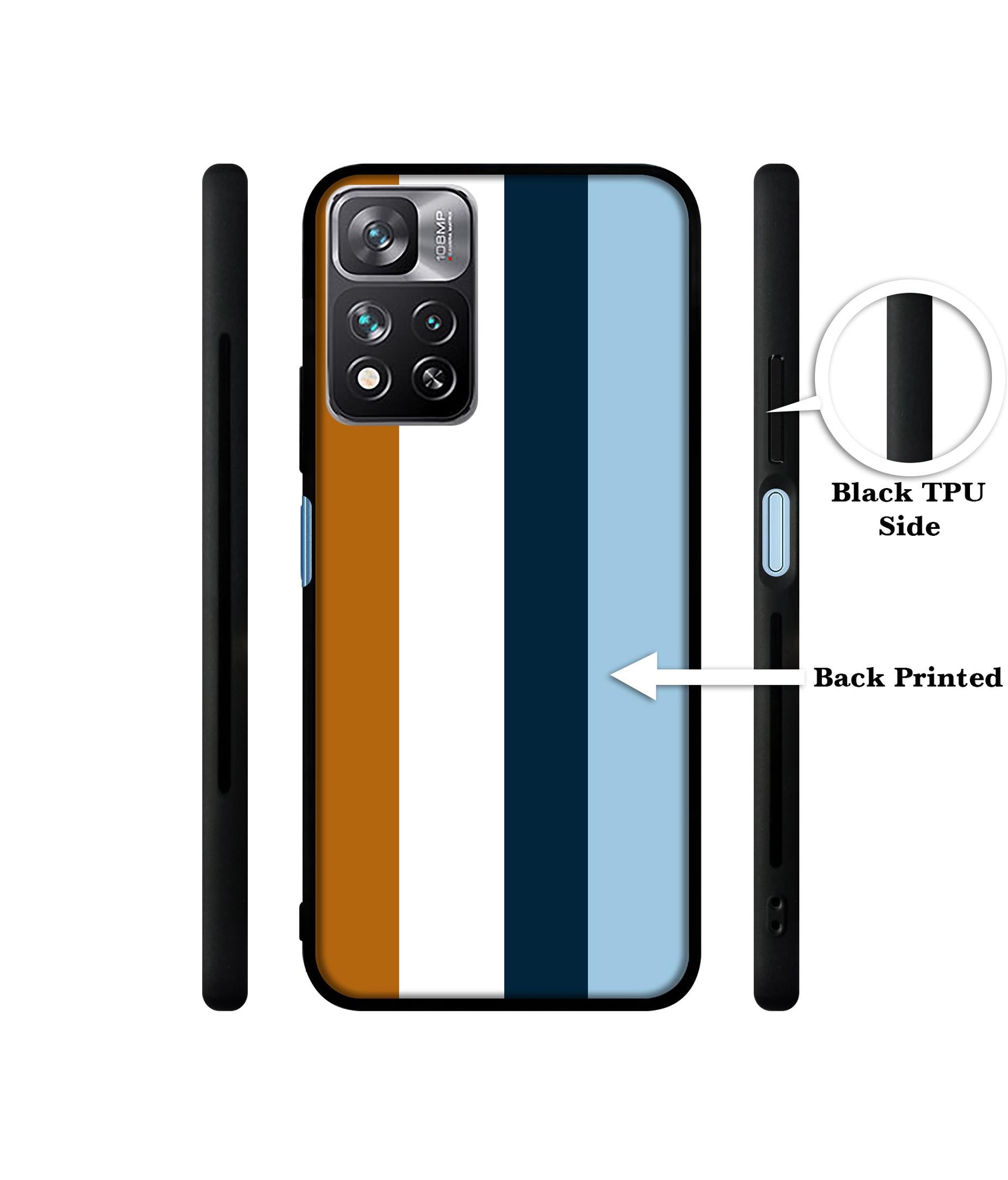 Color Stripes Designer 2D Printed Back Case Cover for Mi 11i Hypercharge 5G / Mi 11i 5G