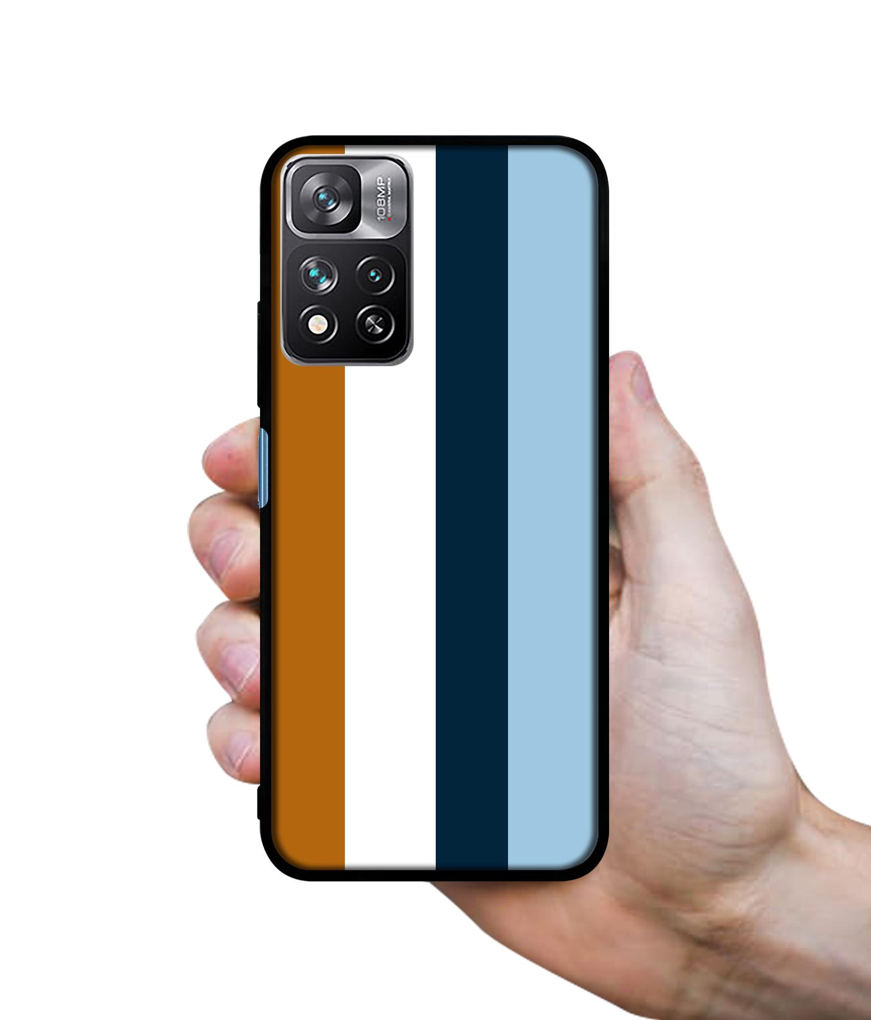 Color Stripes Designer 2D Printed Back Case Cover for Mi 11i Hypercharge 5G / Mi 11i 5G