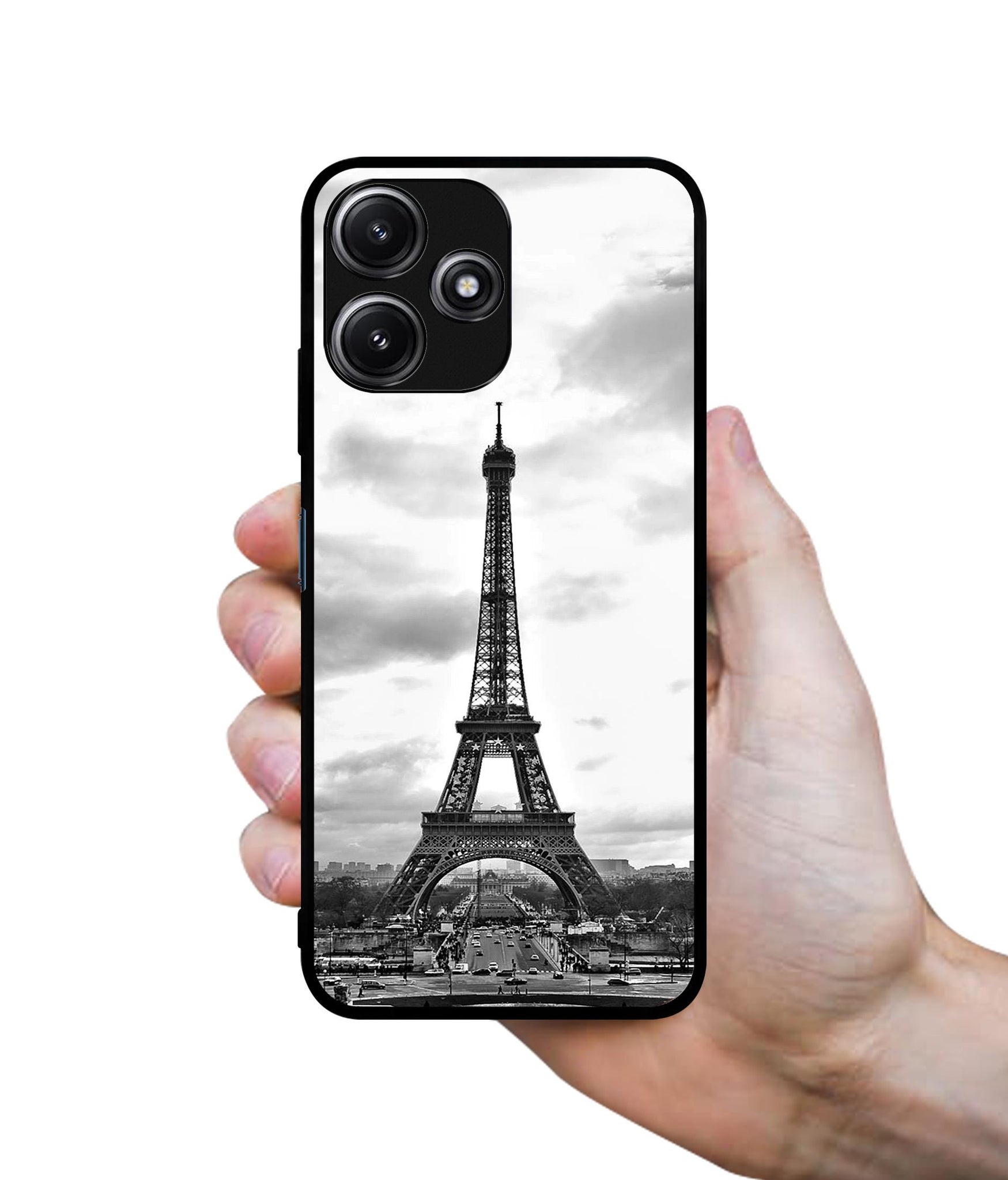 Eiffel Tower Designer 2D Printed Back Case Cover for Mi Redmi 12 5G