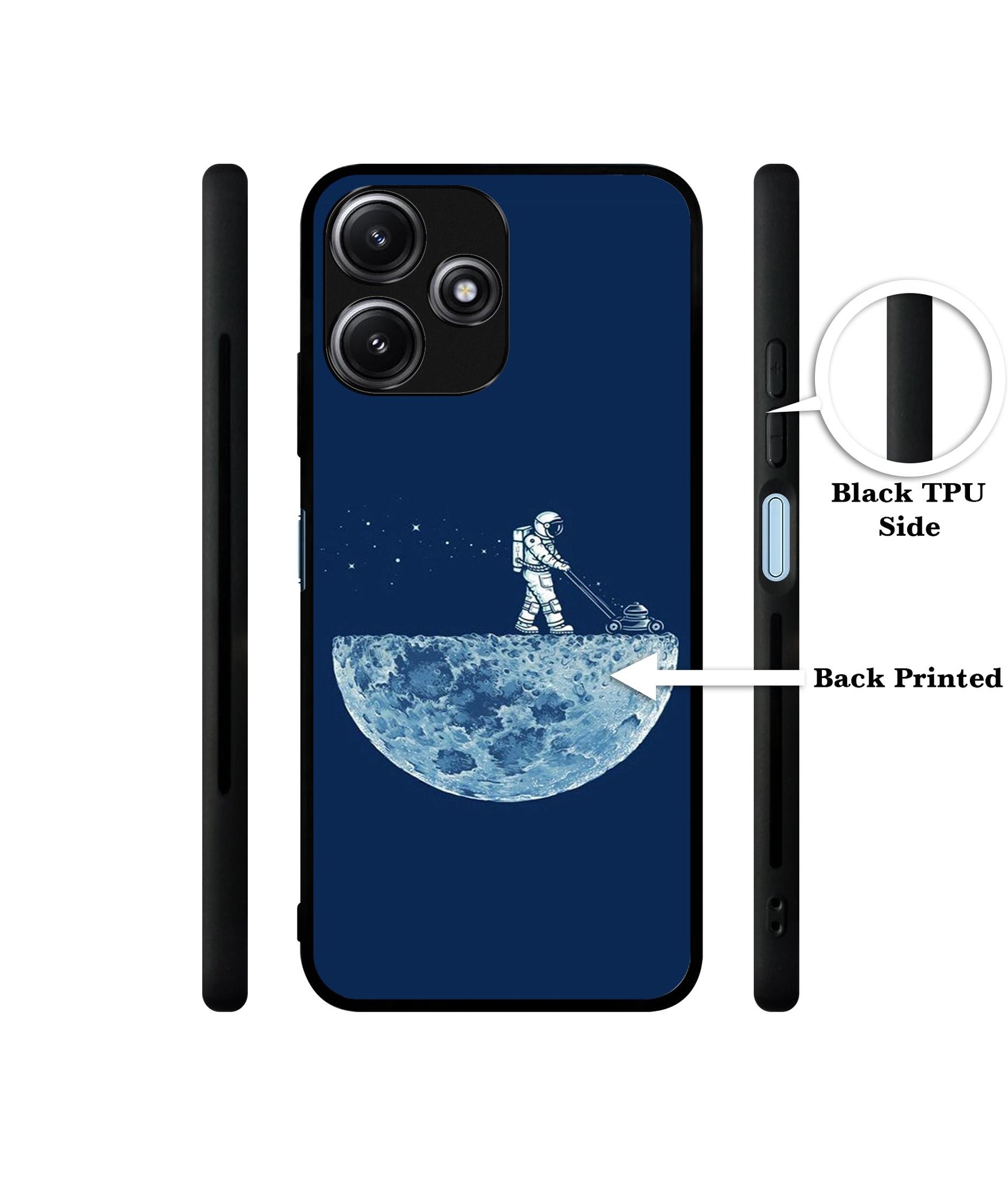 Moon Walk Designer 2D Printed Back Case Cover for Mi Redmi 12 5G