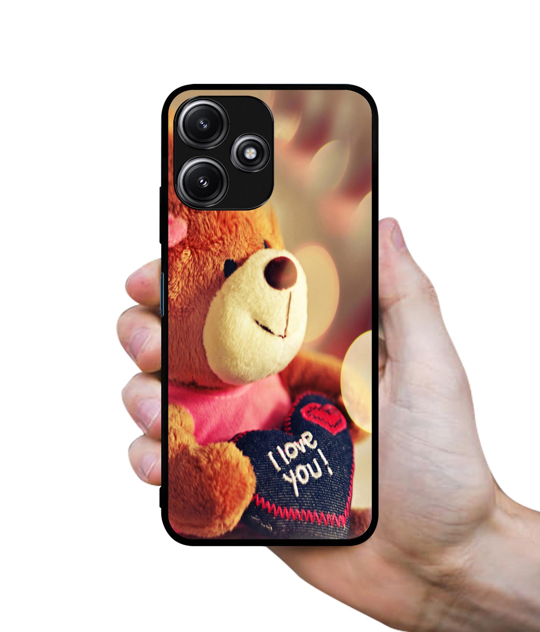 Teddy Bear Designer 2D Printed Back Case Cover for Mi Redmi 12 5G