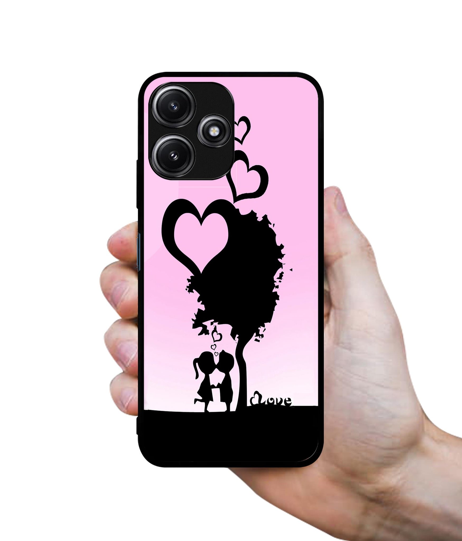Sweet Love Designer 2D Printed Back Case Cover for Mi Redmi 12 5G