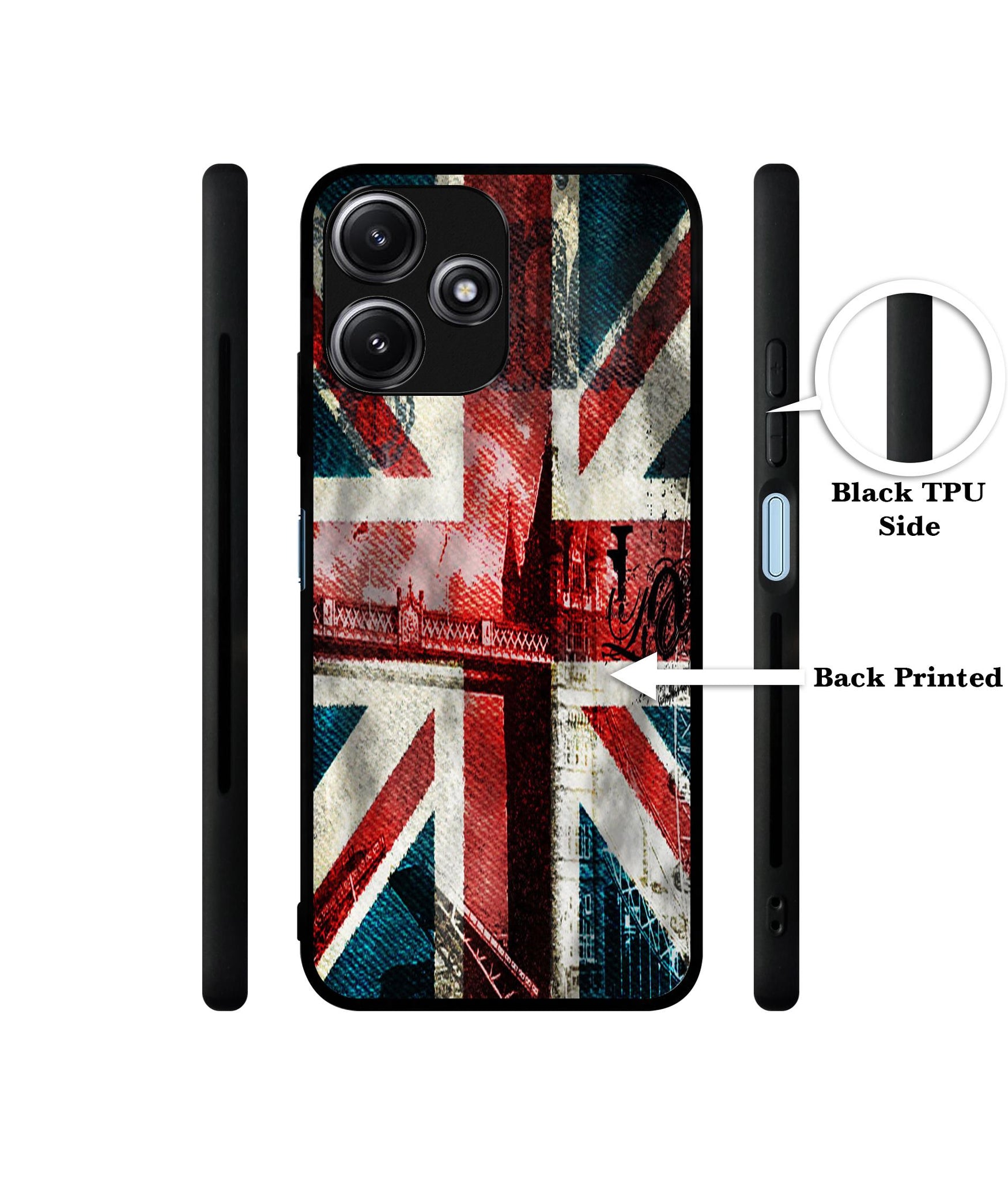 Music Men Designer 2D Printed Back Case Cover for Mi Redmi 12 5G