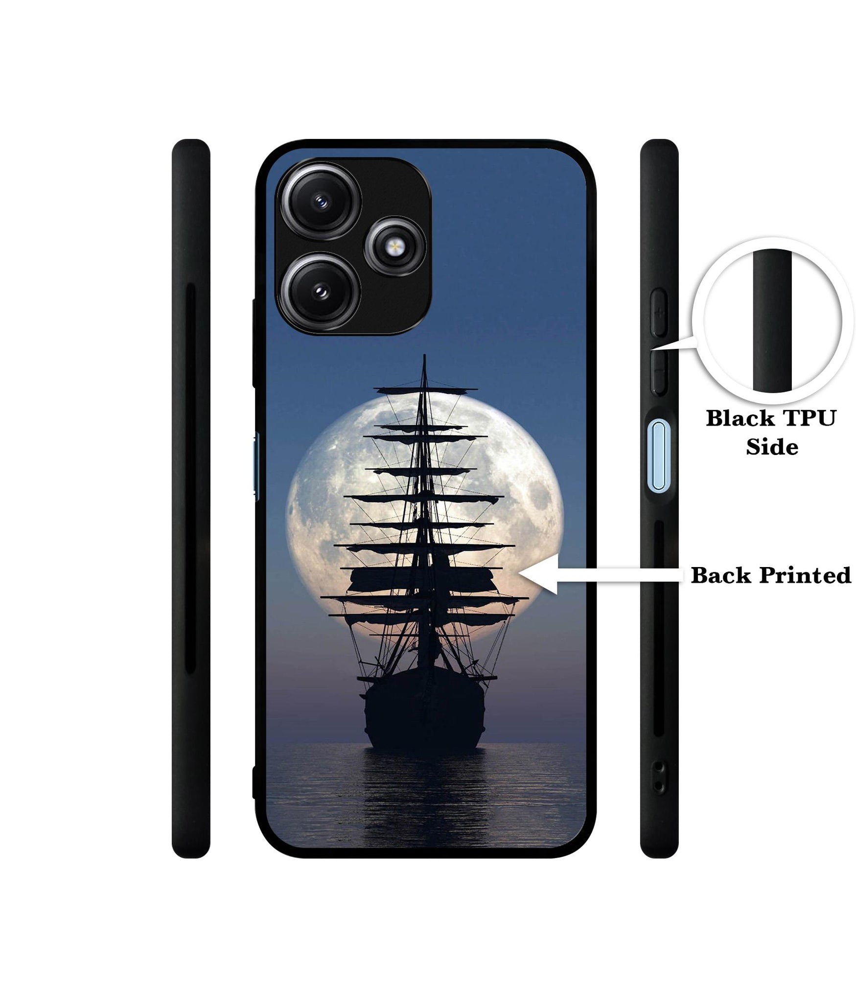 Sea Sunset Designer 2D Printed Back Case Cover for Mi Redmi 12 5G