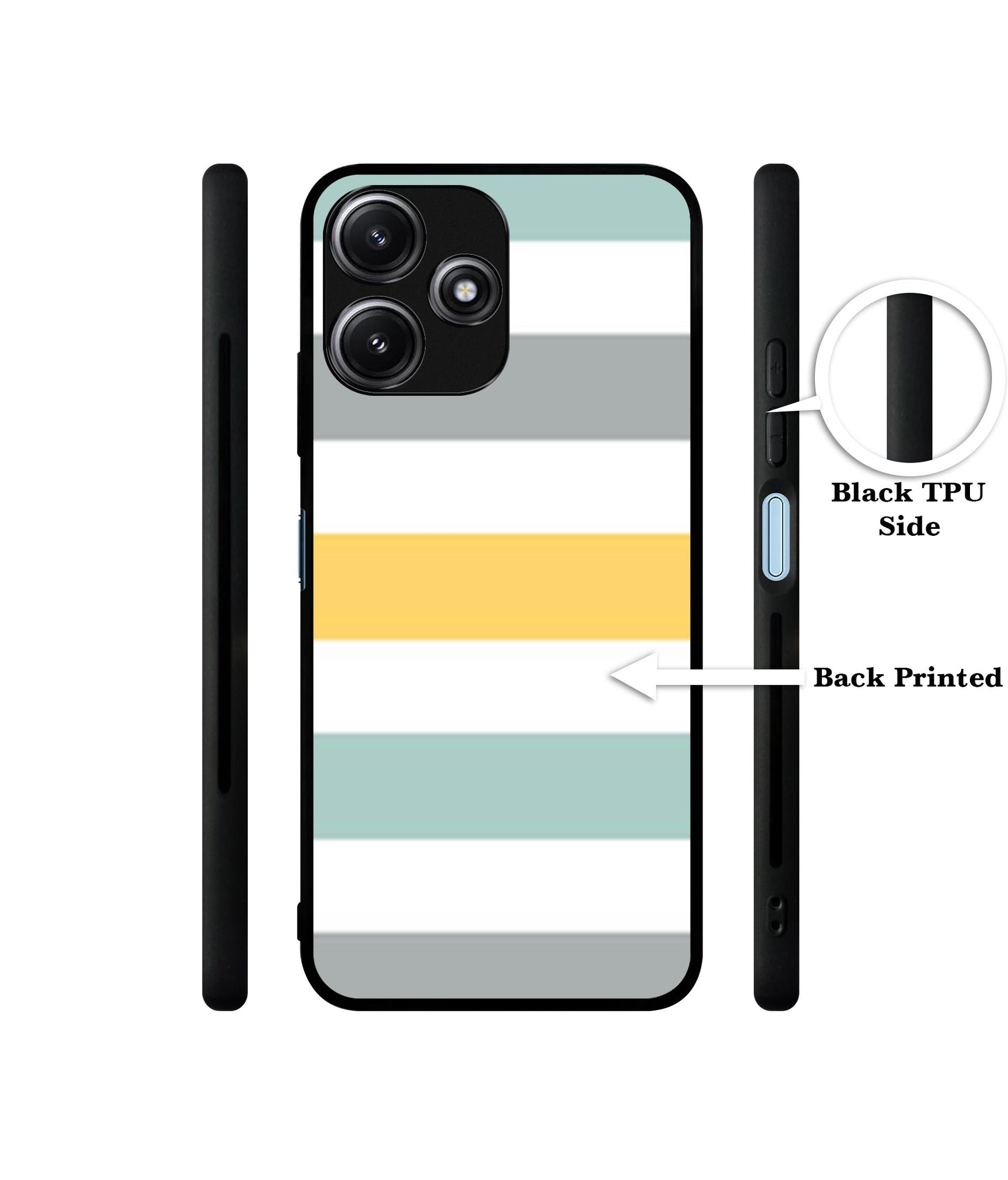 Line Texture Designer 2D Printed Back Case Cover for Mi Redmi 12 5G